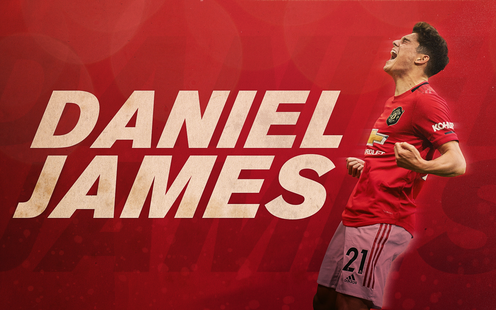 Daniel James Manchester United Football Soccer Red Devils 1680x1050