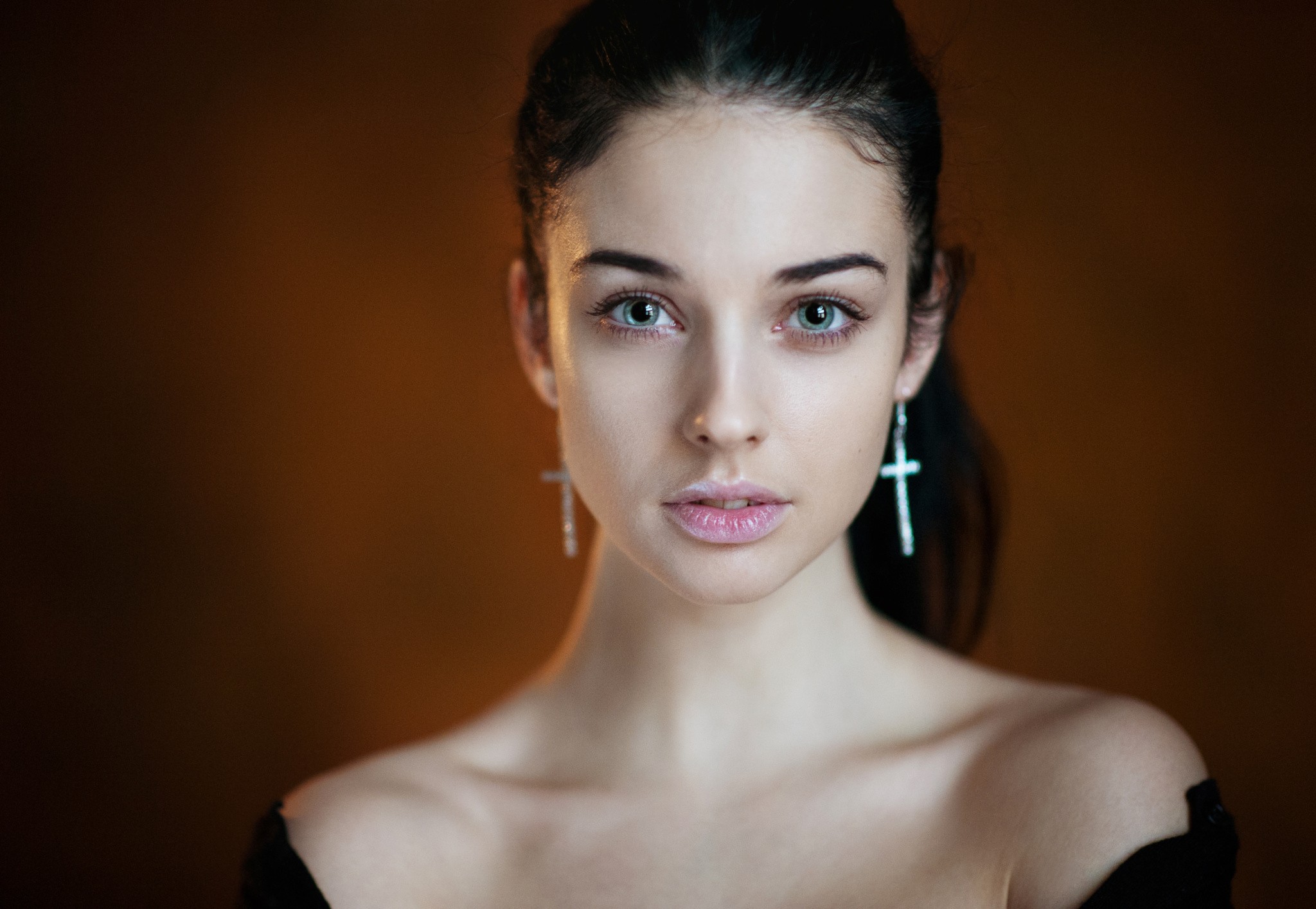 Alla Berger Women Face Portrait Maxim Maximov 2048x1415