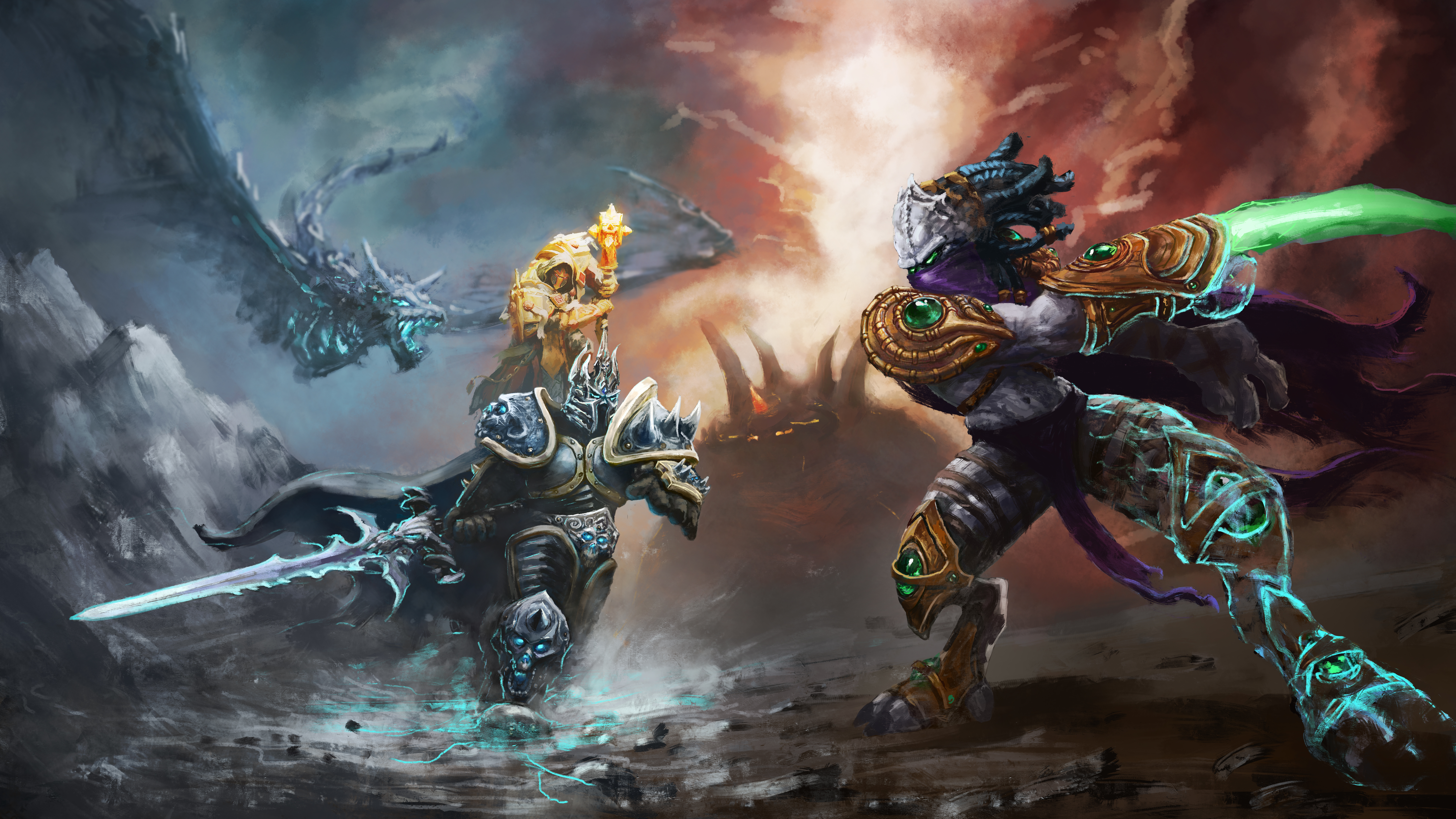 Heroes Of The Storm Warcraft Zeratul StarCraft 7680x4320