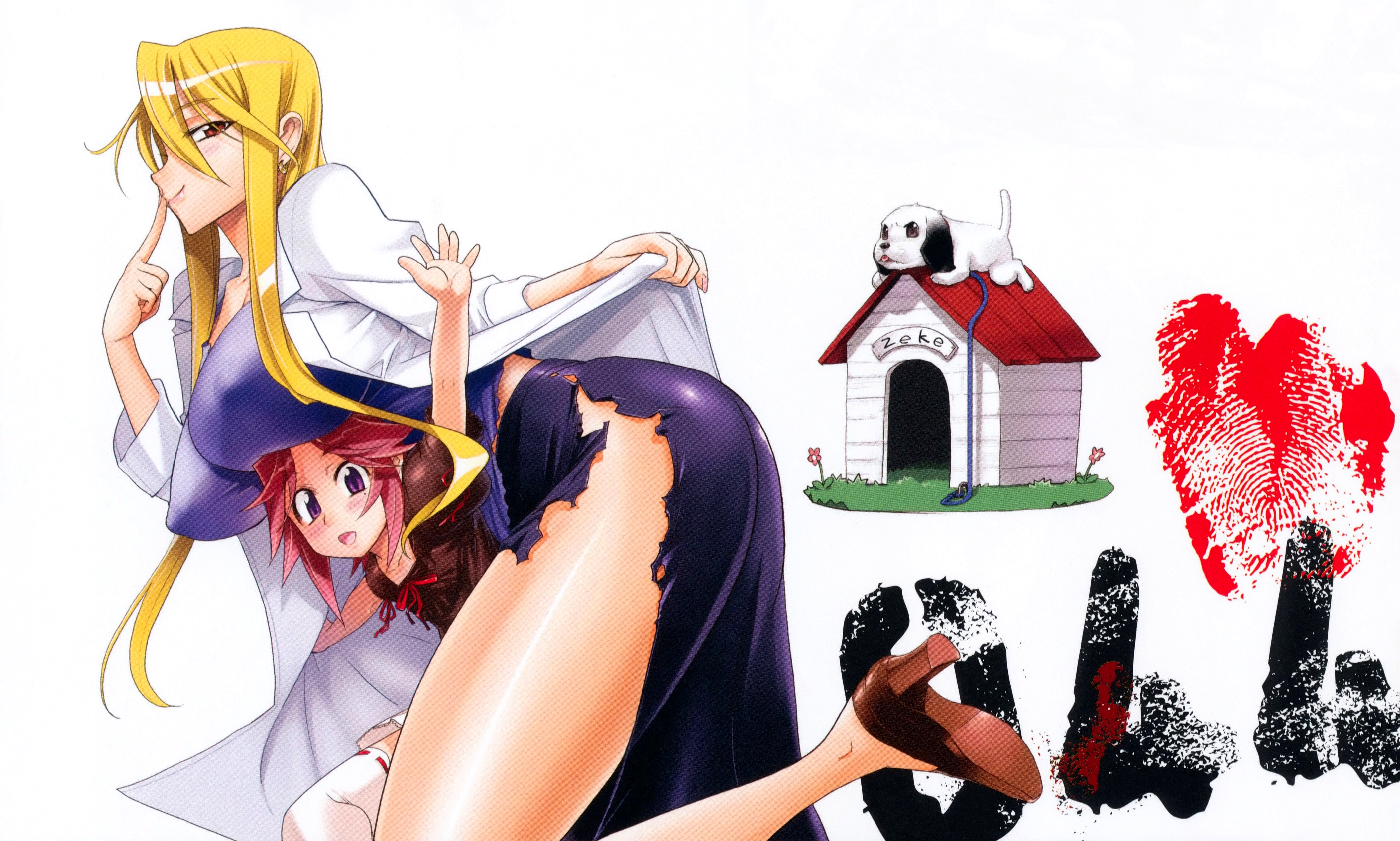 Anime Girls Anime Highschool Of The Dead 4212x2531