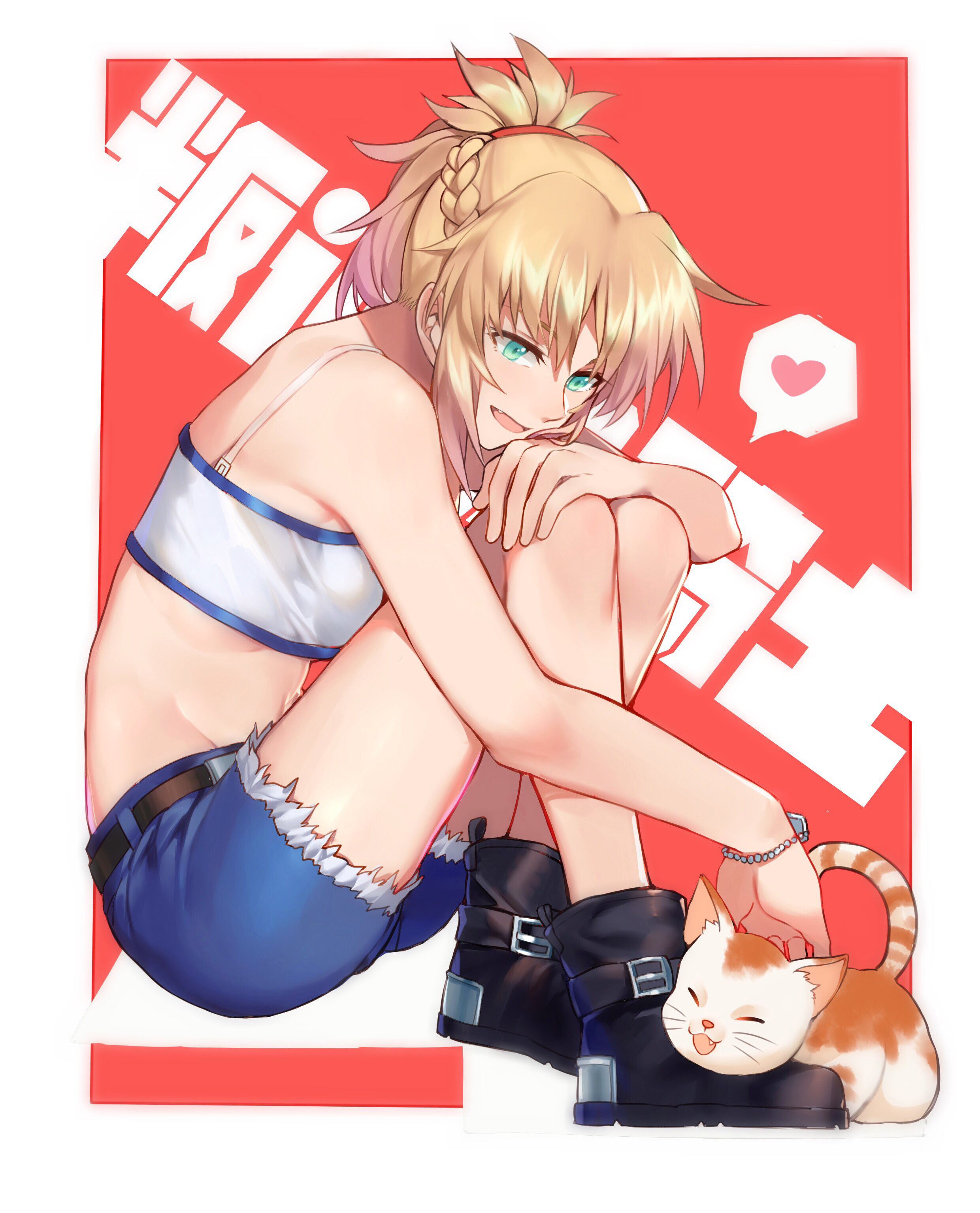 Fate Series Fate Apocrypha Mordred Fate Apocrypha Artoria Pendragon Artoria Pendragon Lancer Blonde  2480x3070