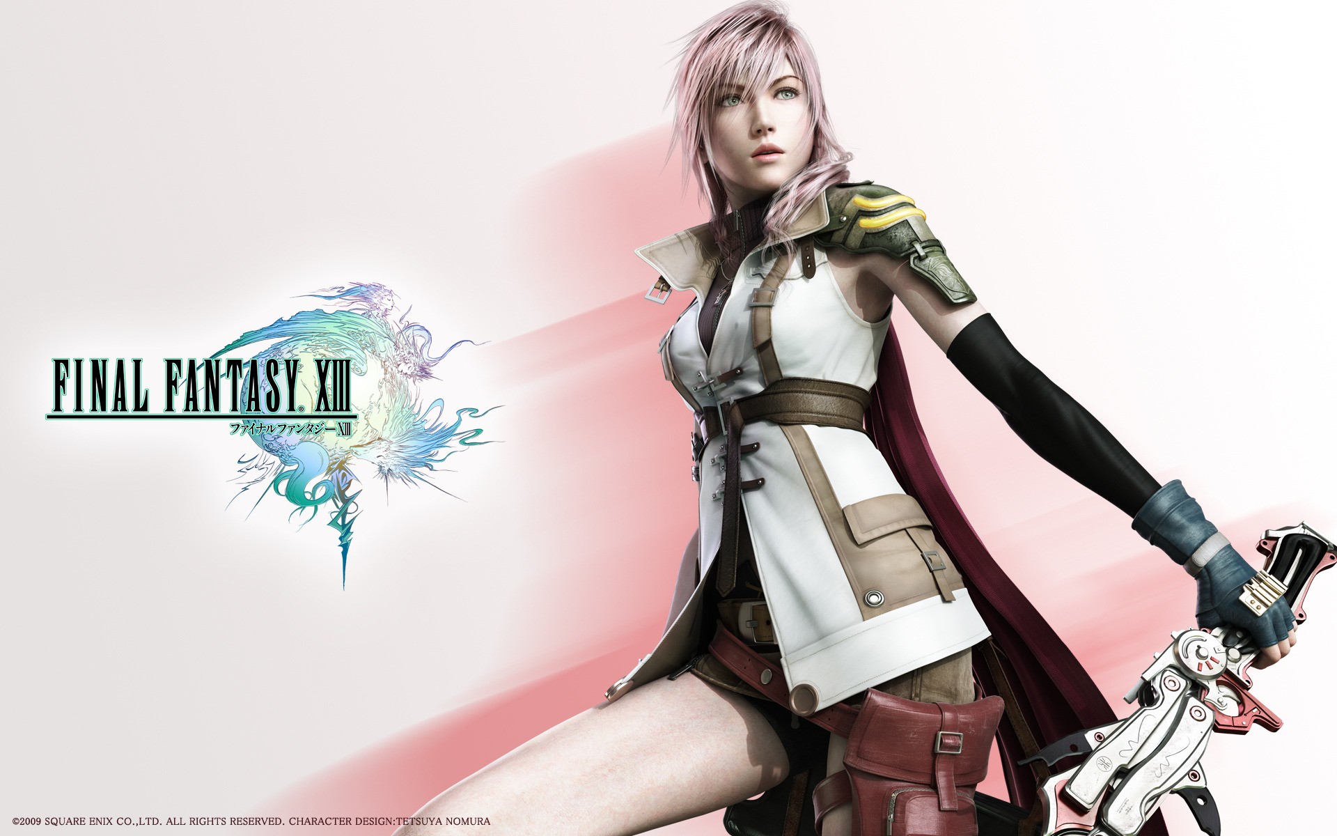 Final Fantasy Xiii Claire Farron Video Games Sword 1920x1200