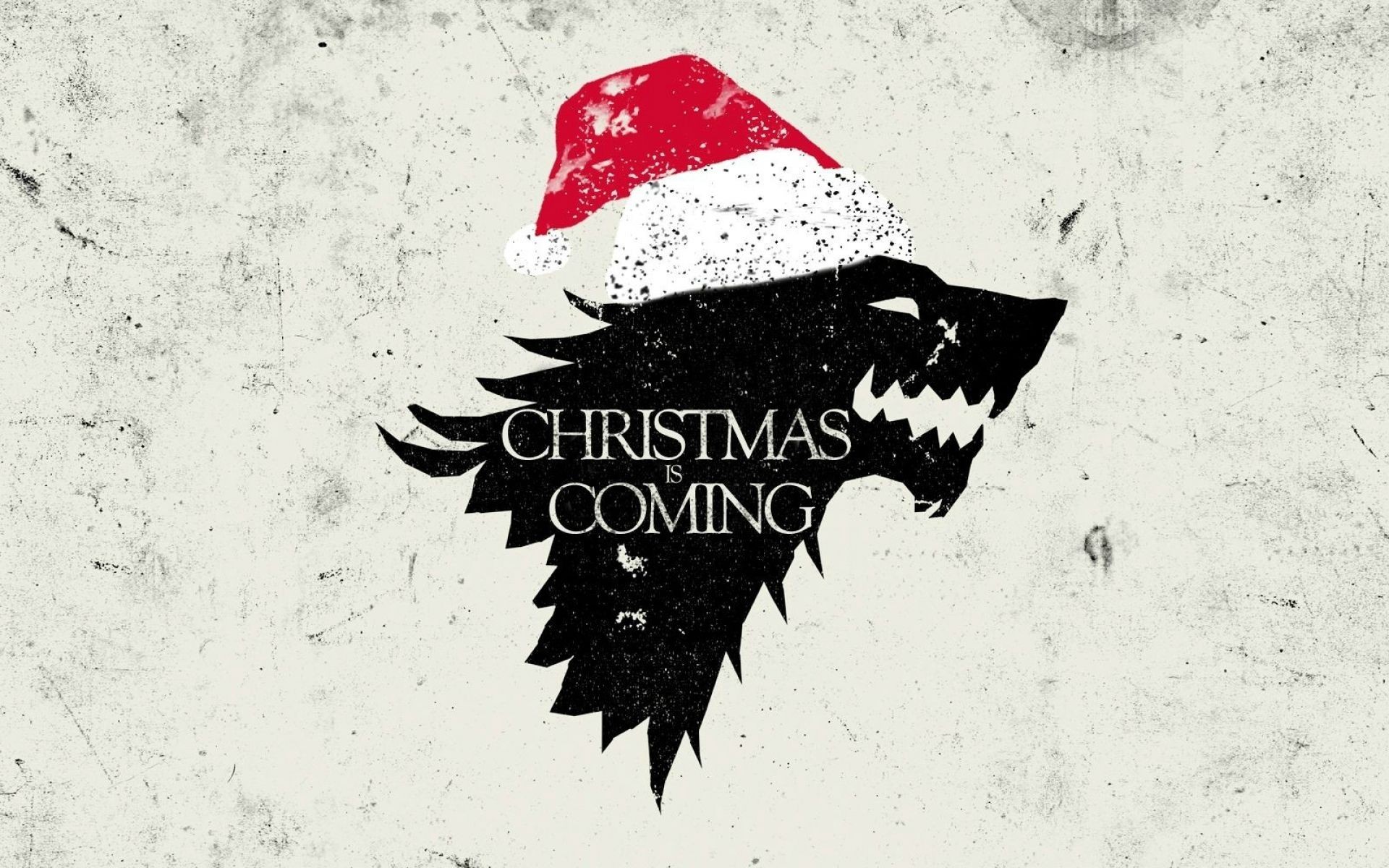 Game Of Thrones Parody Direwolf Winter Is Coming Christmas Quote 1920x1200