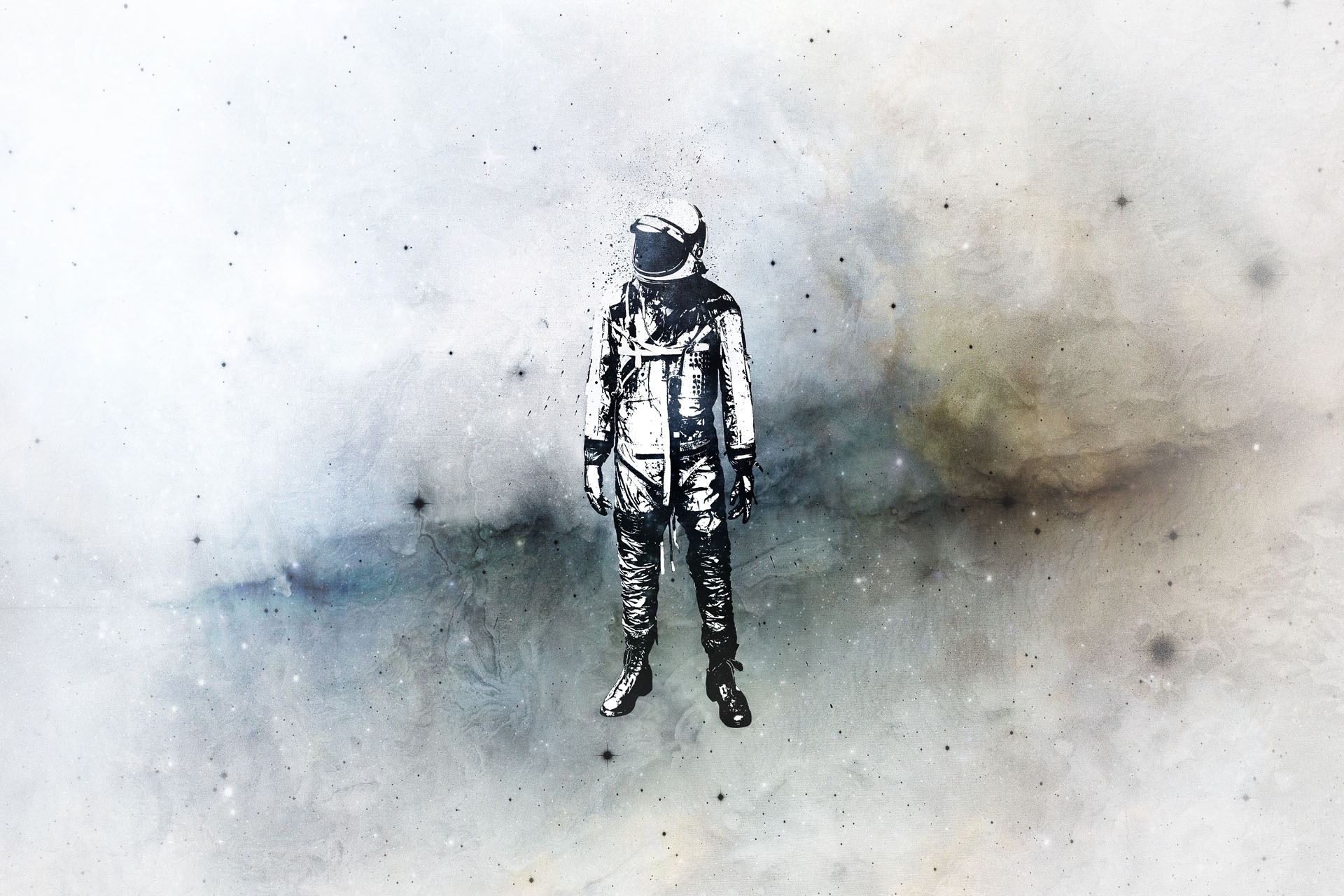 Astronaut Space Alone Isolation 1920x1280