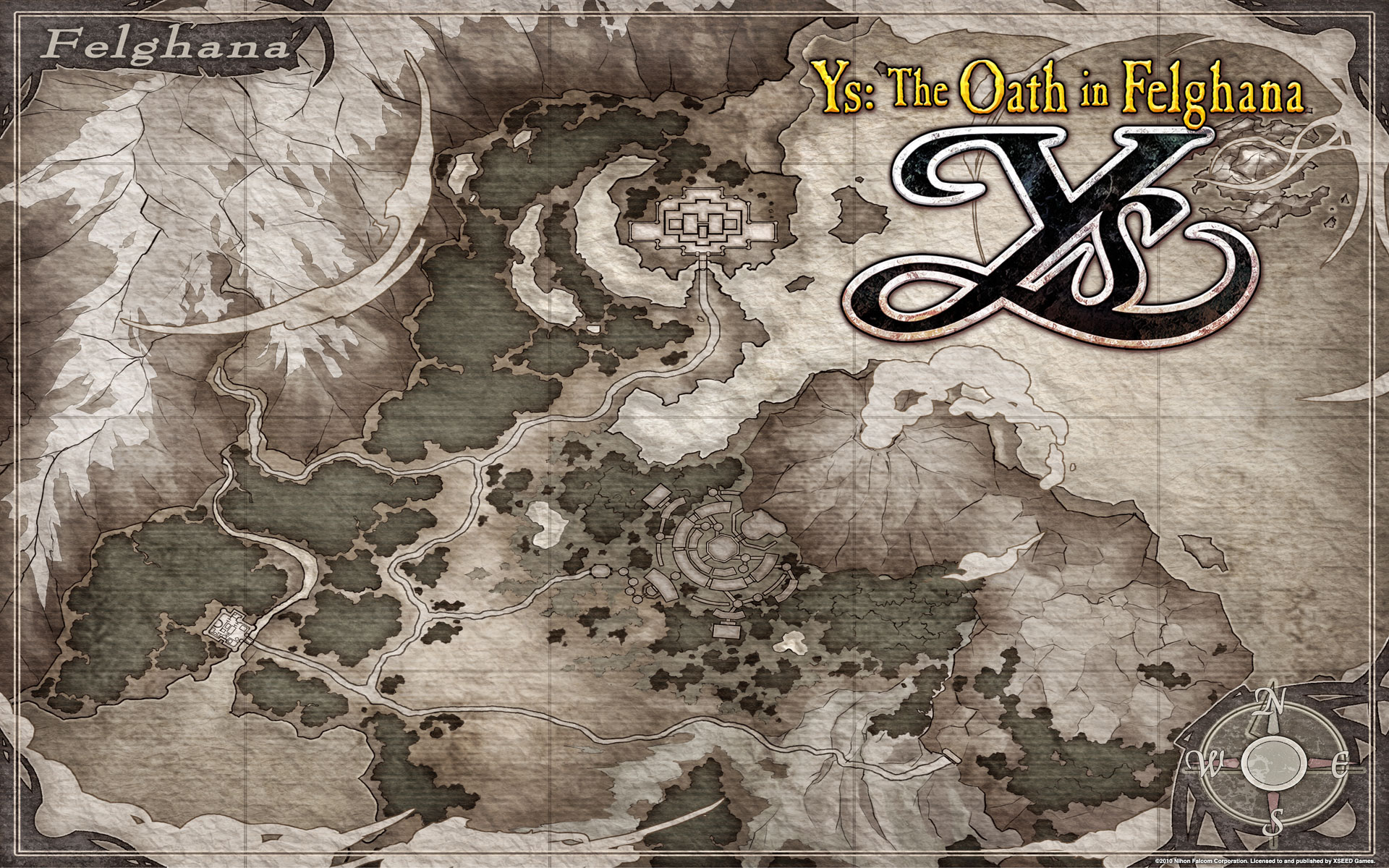 Video Game Ys The Oath In Felghana 1920x1200