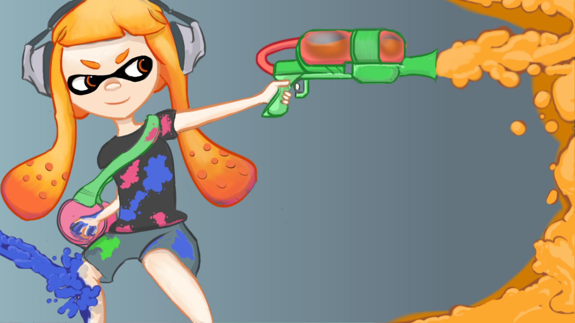 Video Game Splatoon 1920x1080