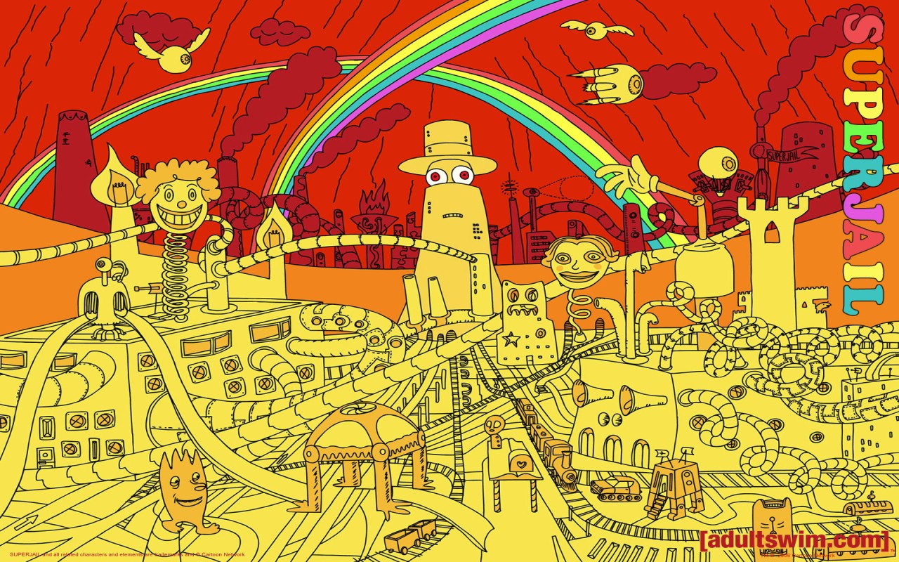 Superjail TV Cartoon 1280x800