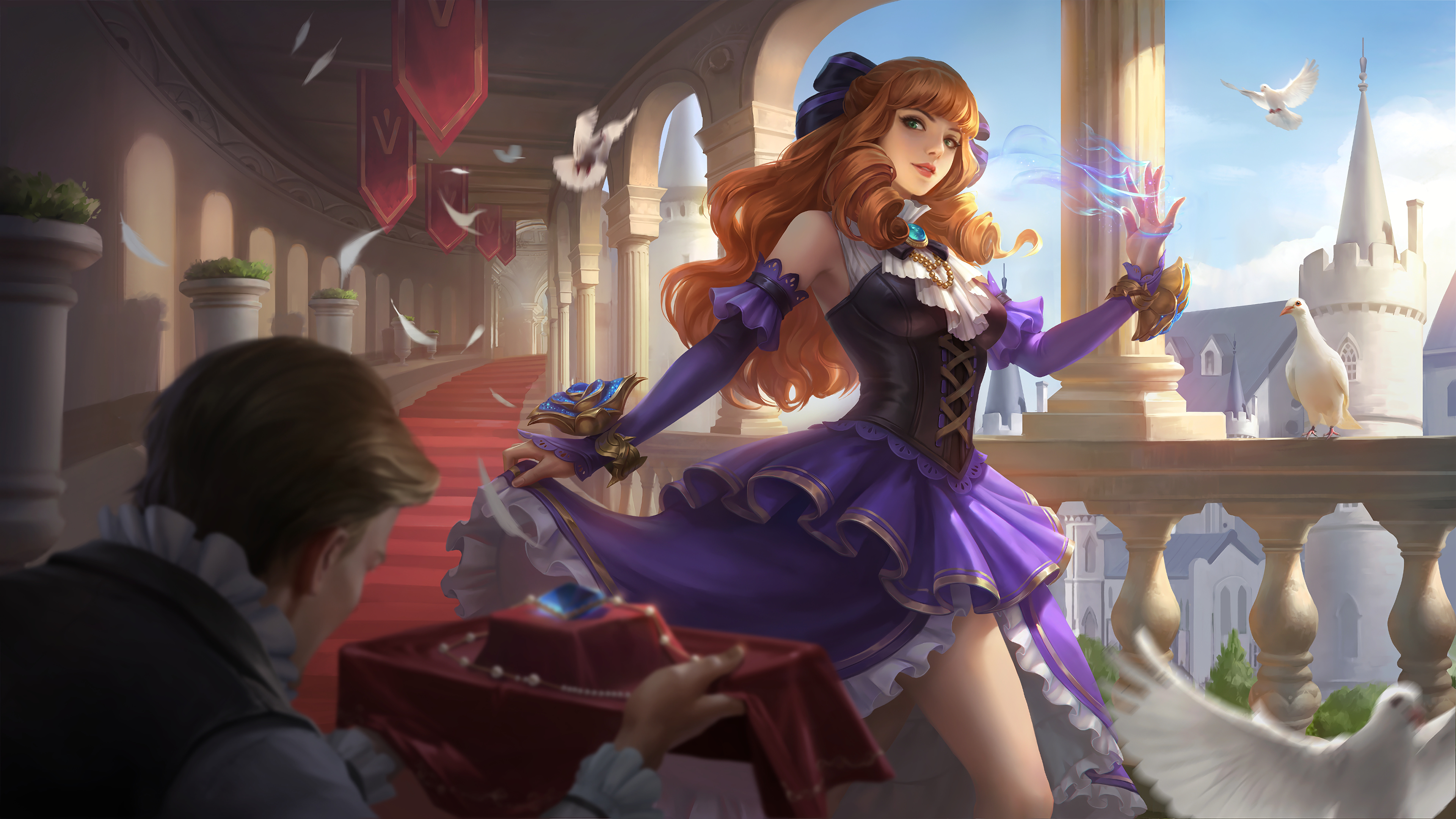 Mobile Legends Guinevere Miss Violet 3840x2160