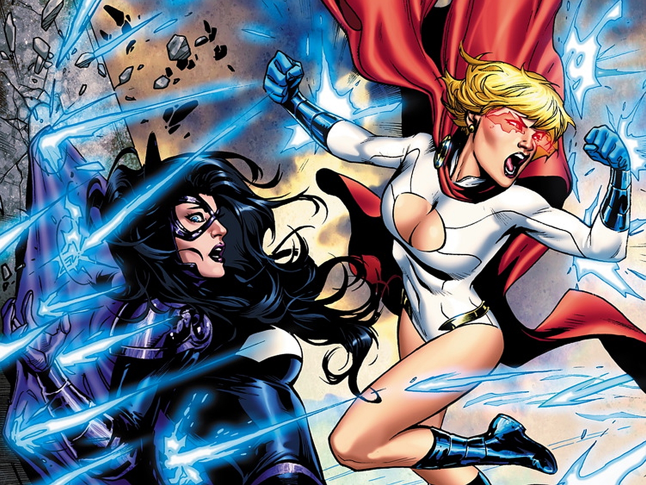 Huntress DC Comics Power Girl 1280x960