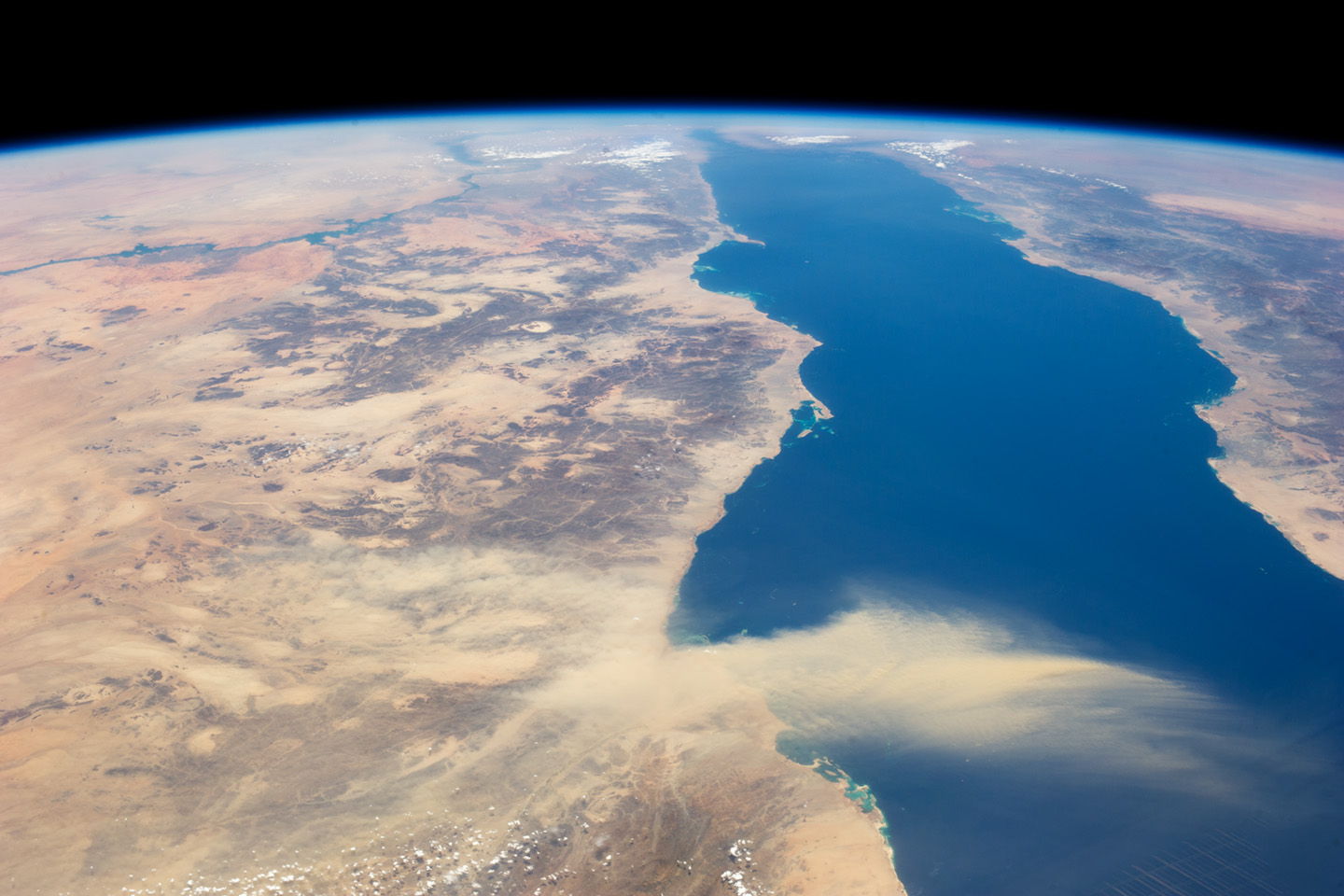 Earth NASA Red Sea 1440x960