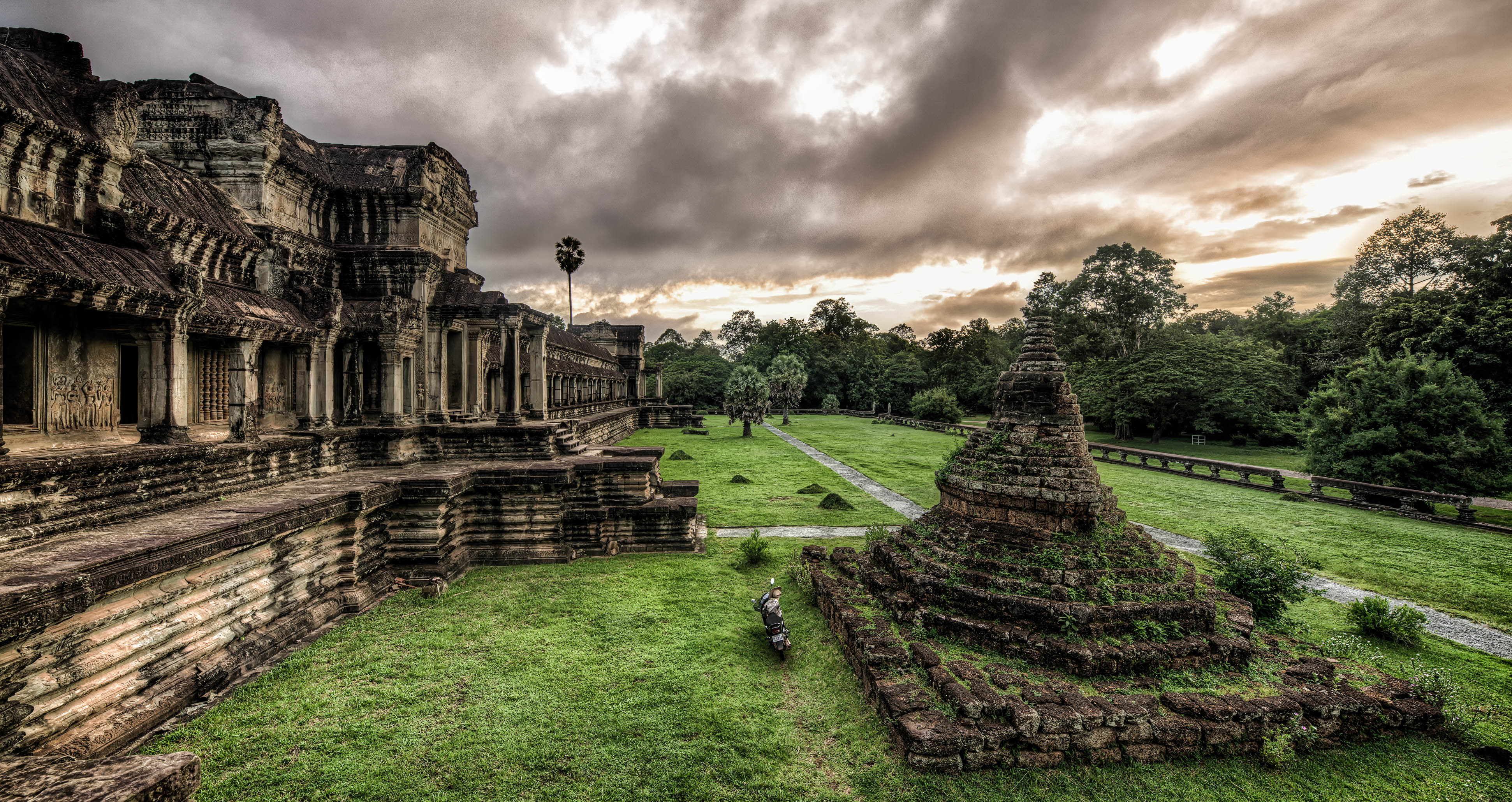 Angkor Wat Cambodia Hinduism Temple 3883x2060