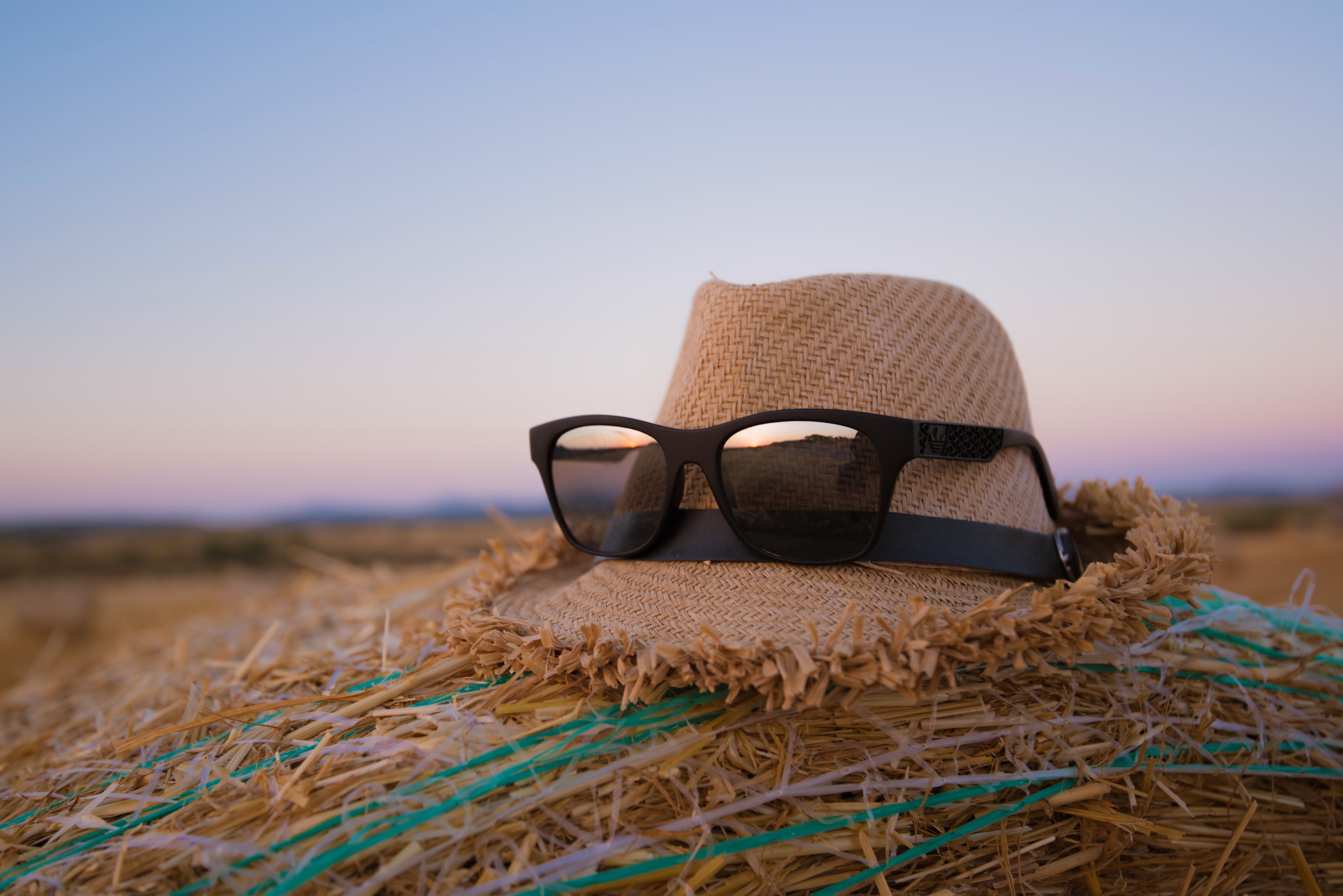 Photography Glasses Hat Shades Hay 6016x4016