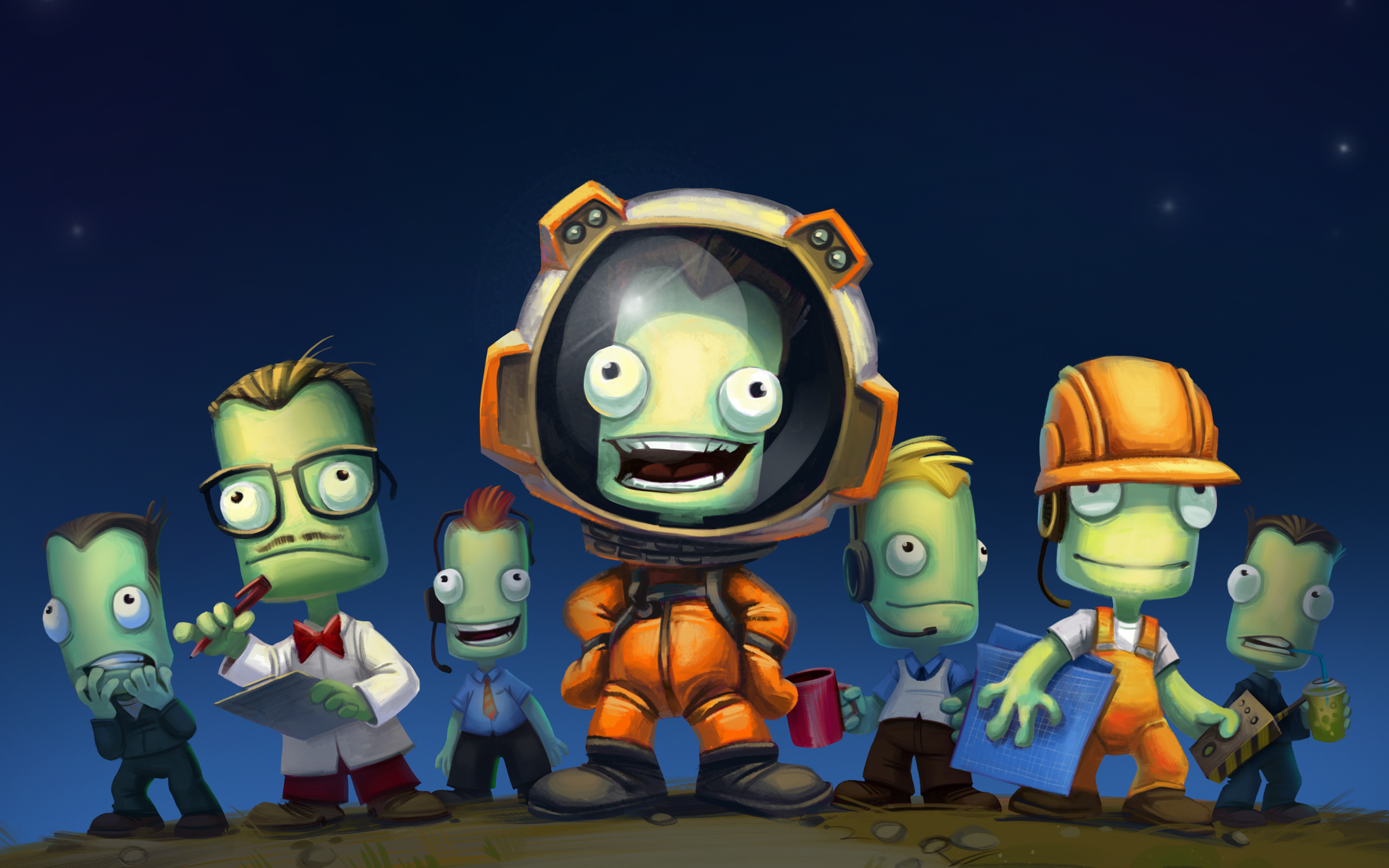 Kerbal Space Program Space Video Games Indie Games NASA USA 2560x1600