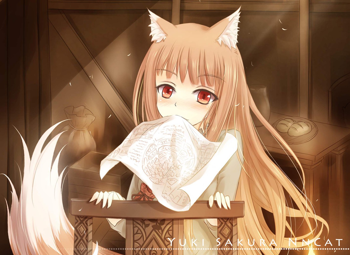 Spice And Wolf Holo Spice And Wolf Okamimimi 1417x1034