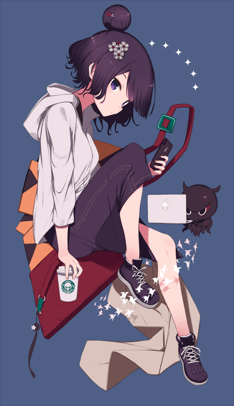 Anime Anime Girls Simple Background Fate Series Fate Grand Order Katsushika Hokusai Fate Grand Order 800x1384