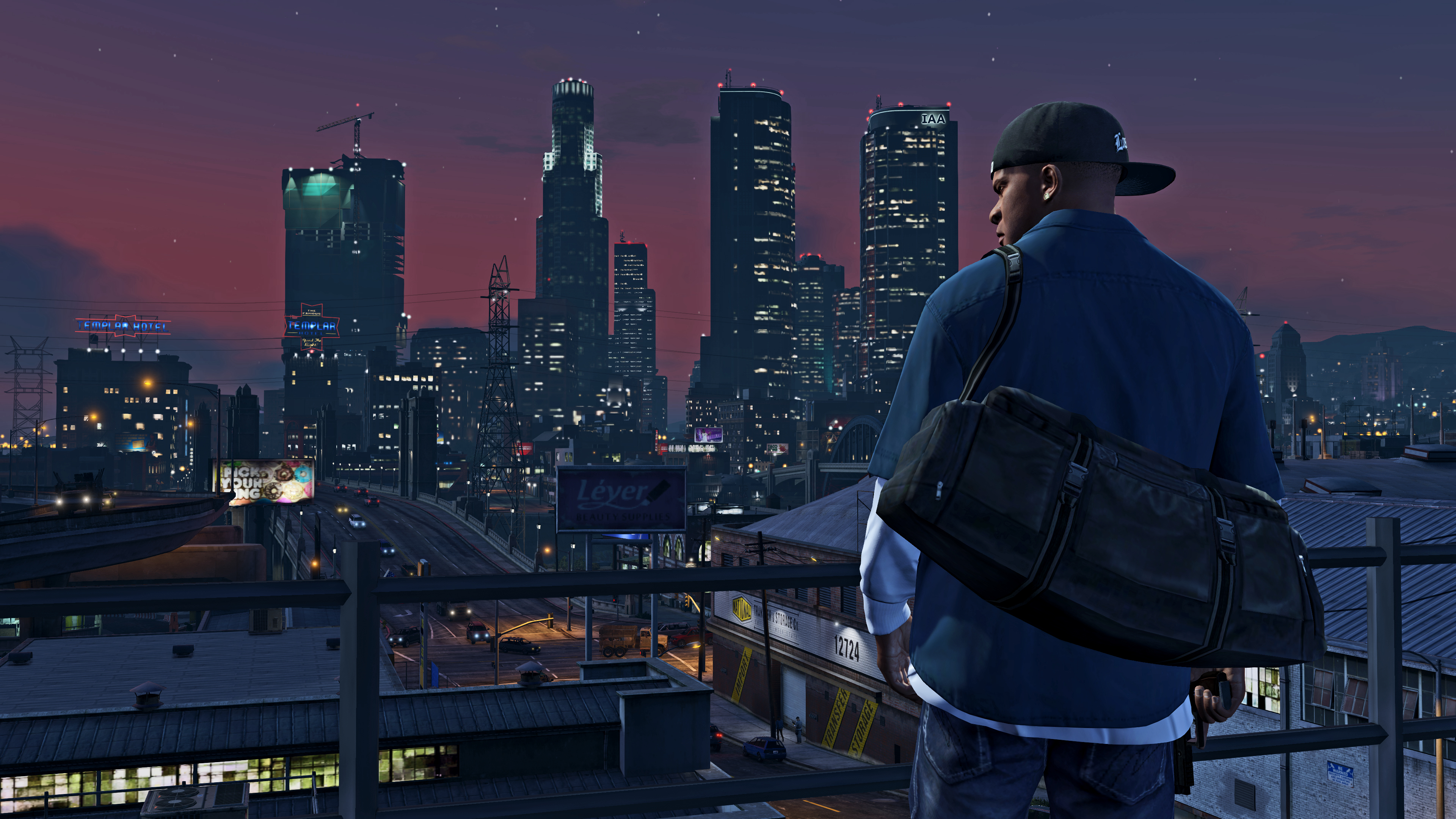 Grand Theft Auto V Franklin Clinton 3840x2160
