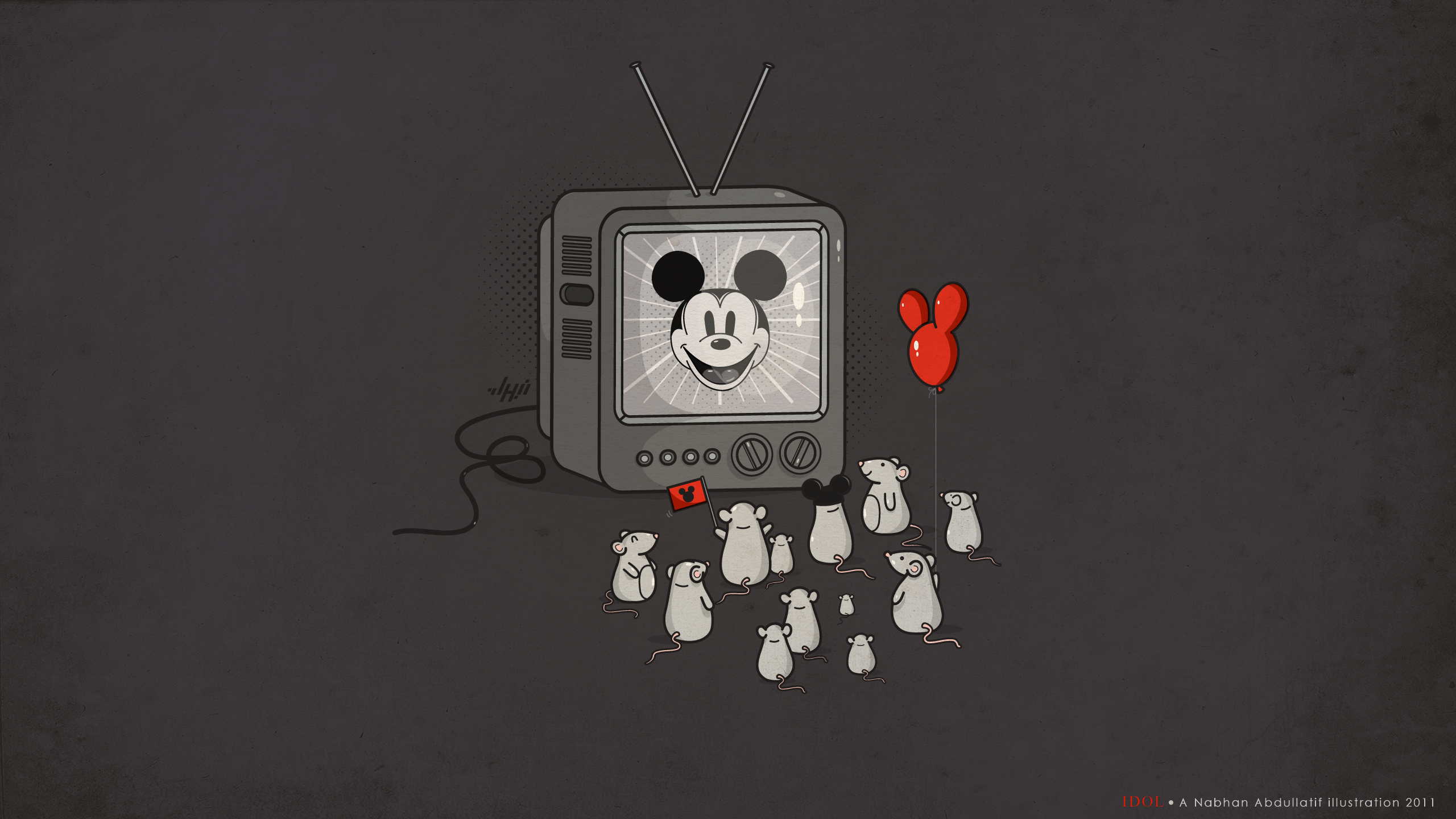Mickey Mouse Disney Mouse Humor 2560x1440