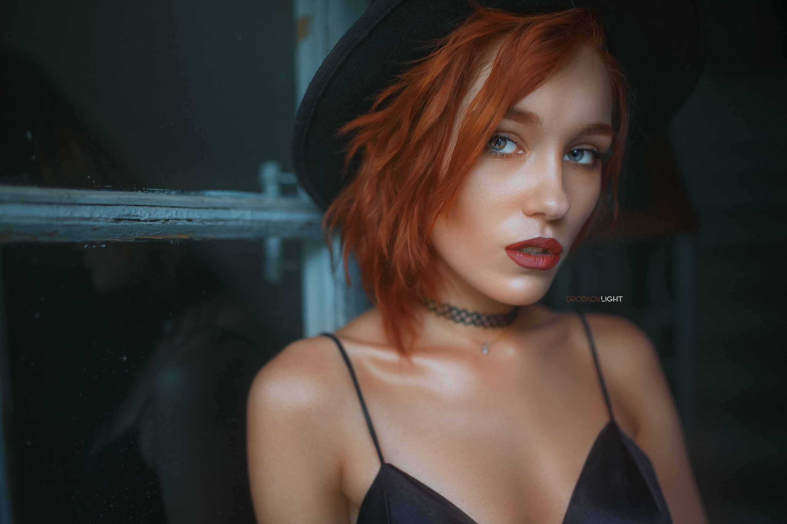 Redhead Women Model Portrait Alexander Drobkov Maria Larina 2560x1707