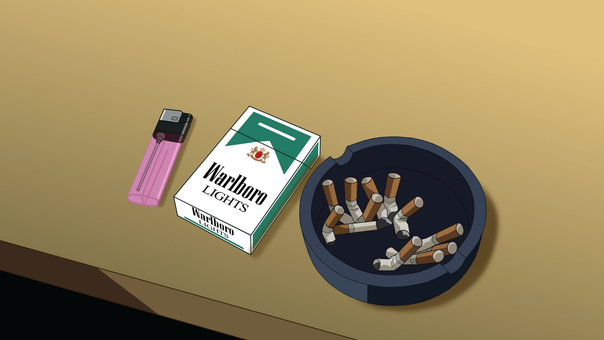 Anime Cigarettes Welcome To The NHK 1920x1080