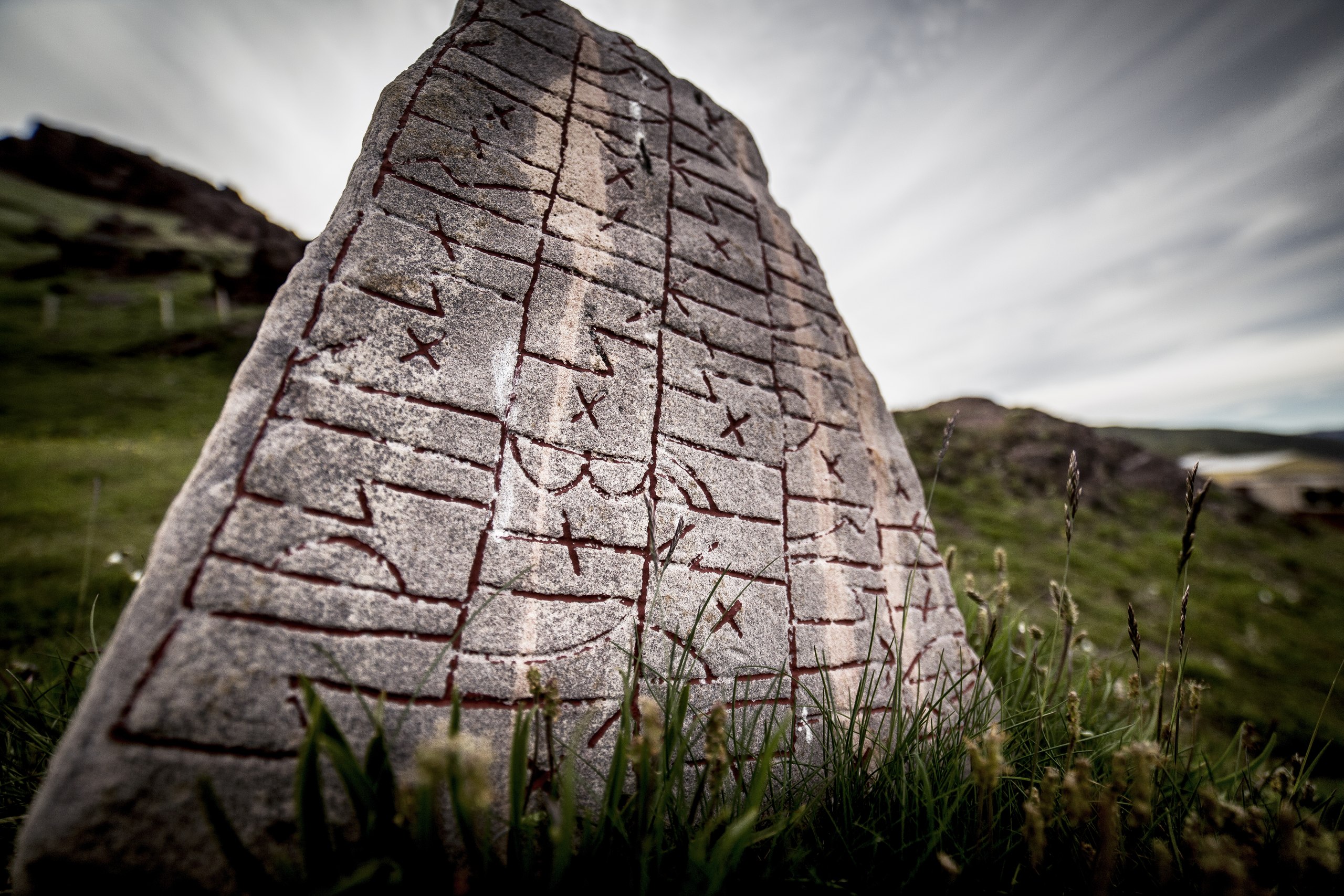 Nature Viking Runes Scandinavia Low Angle 2560x1707