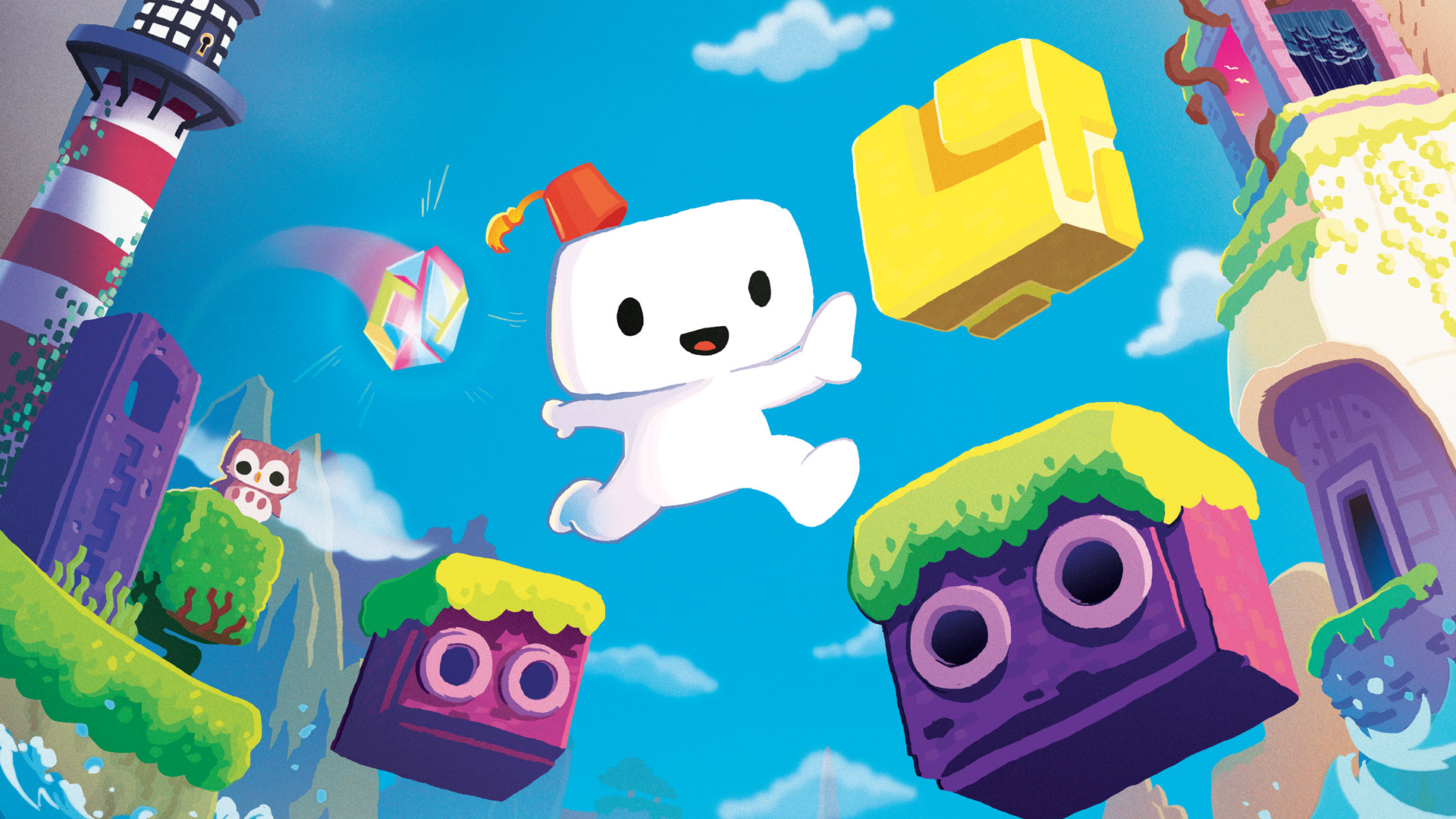 Video Game Fez 1920x1080