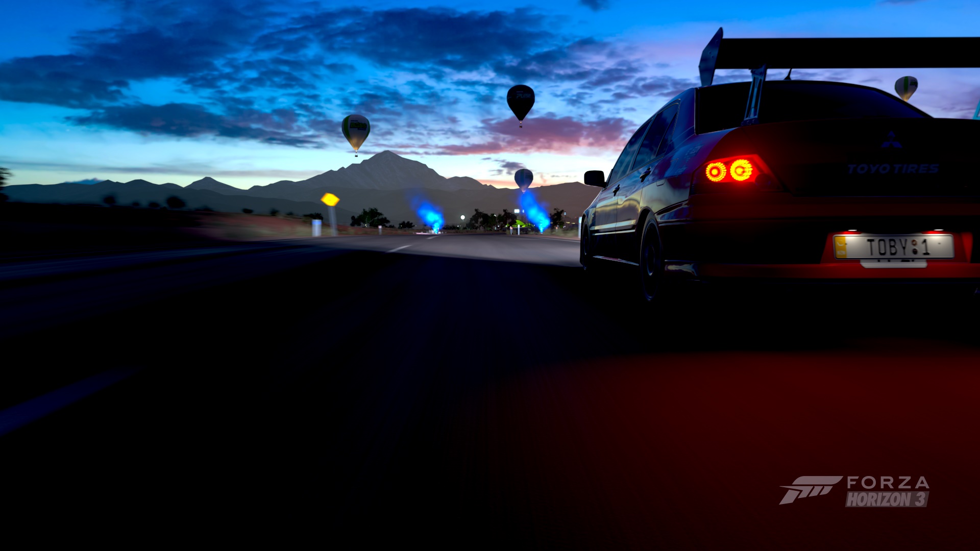 Car Vehicle Forza Horizon 3 Mitsubishi Lancer Evo IX Forza Horizon 1920x1080