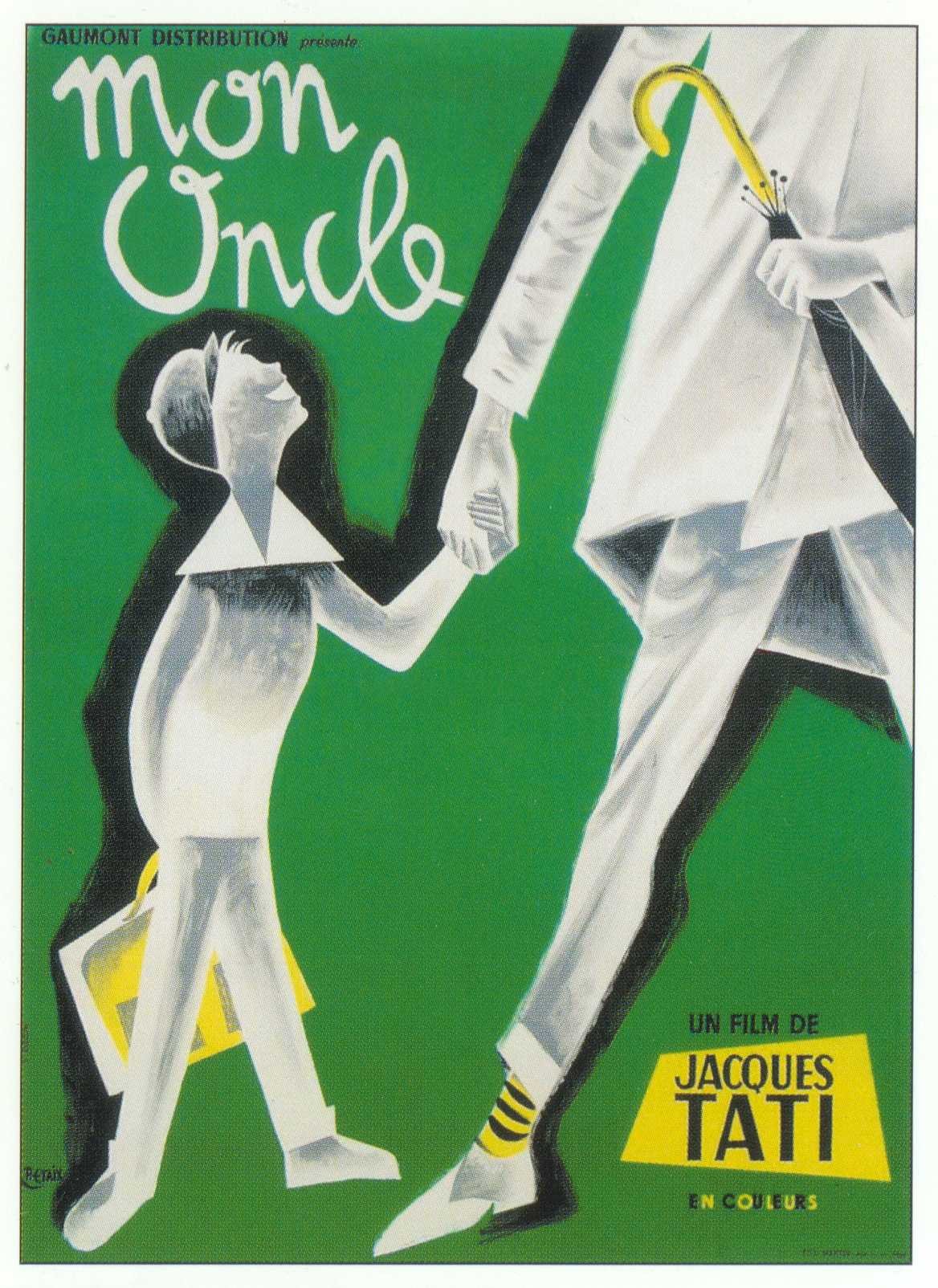 Jacques Tati Monsieur Hulot Film Posters Mon Oncle Movie Poster 1168x1604