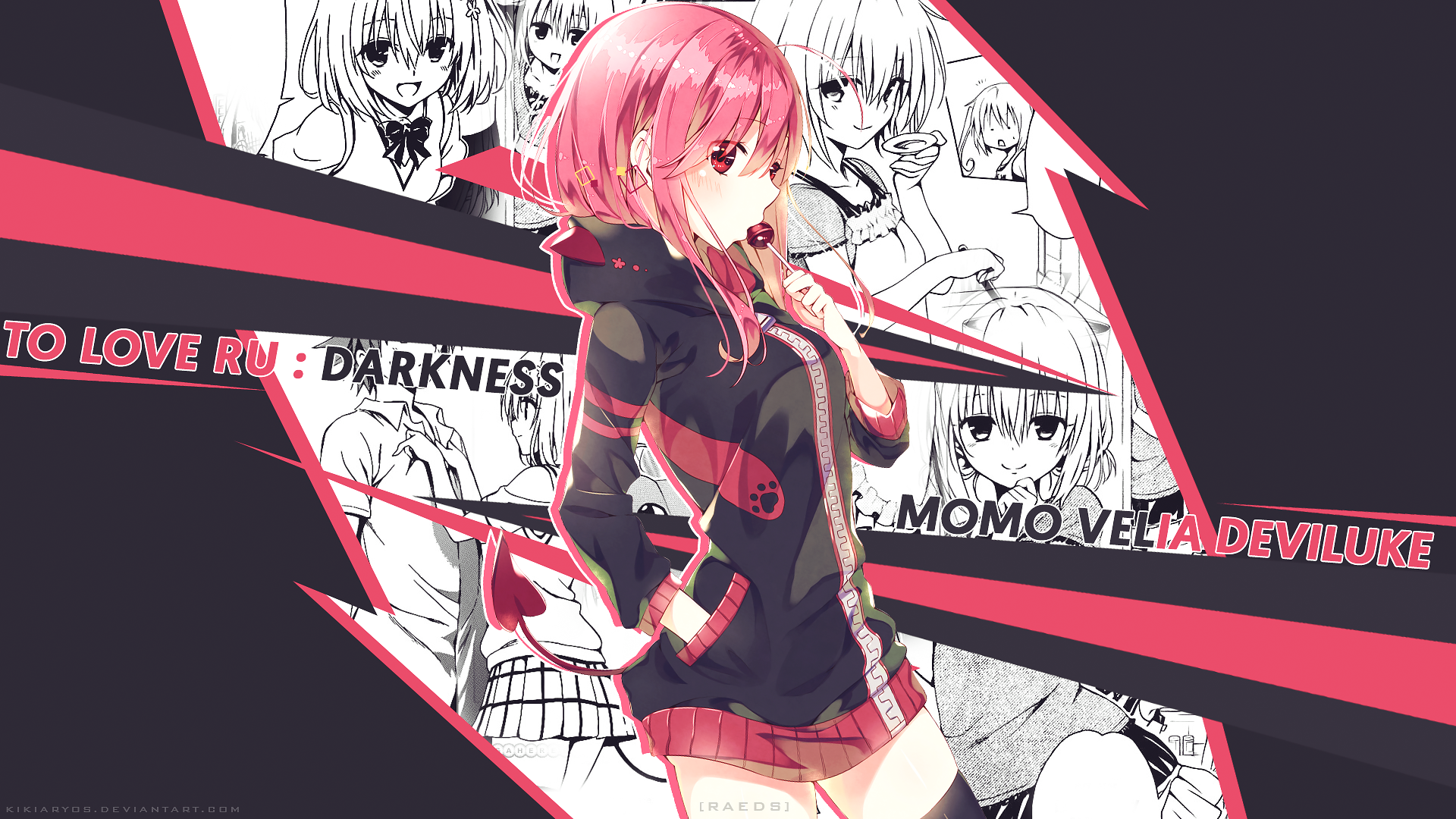 To Love Ru To Love Ru Darkness Anime Girls Momo Velia Deviluke Pink Hair 1920x1080