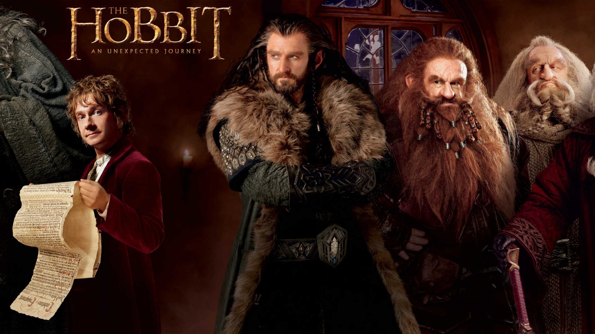 The Hobbit An Unexpected Journey Movies Bilbo Baggins Thorin Oakenshield 1920x1080