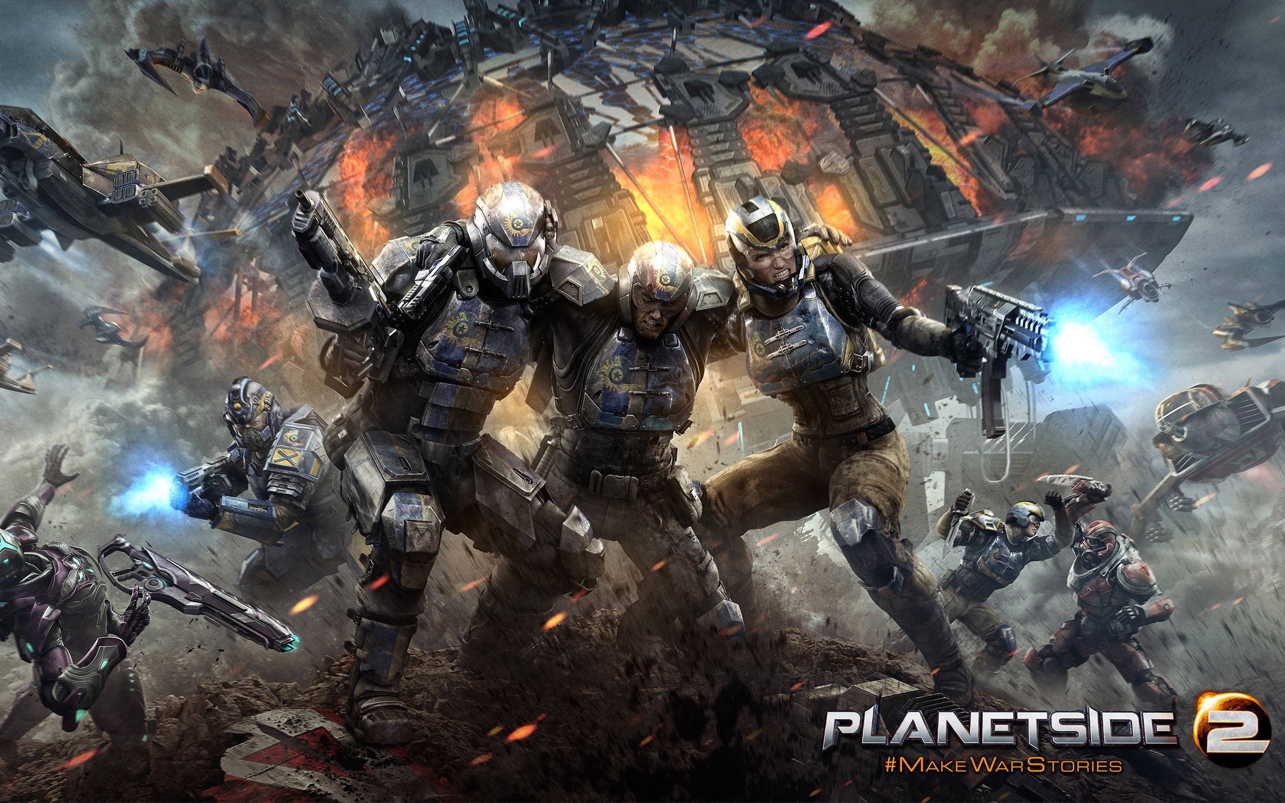 Planetside 2 Video Games 2012 Year 2560x1600