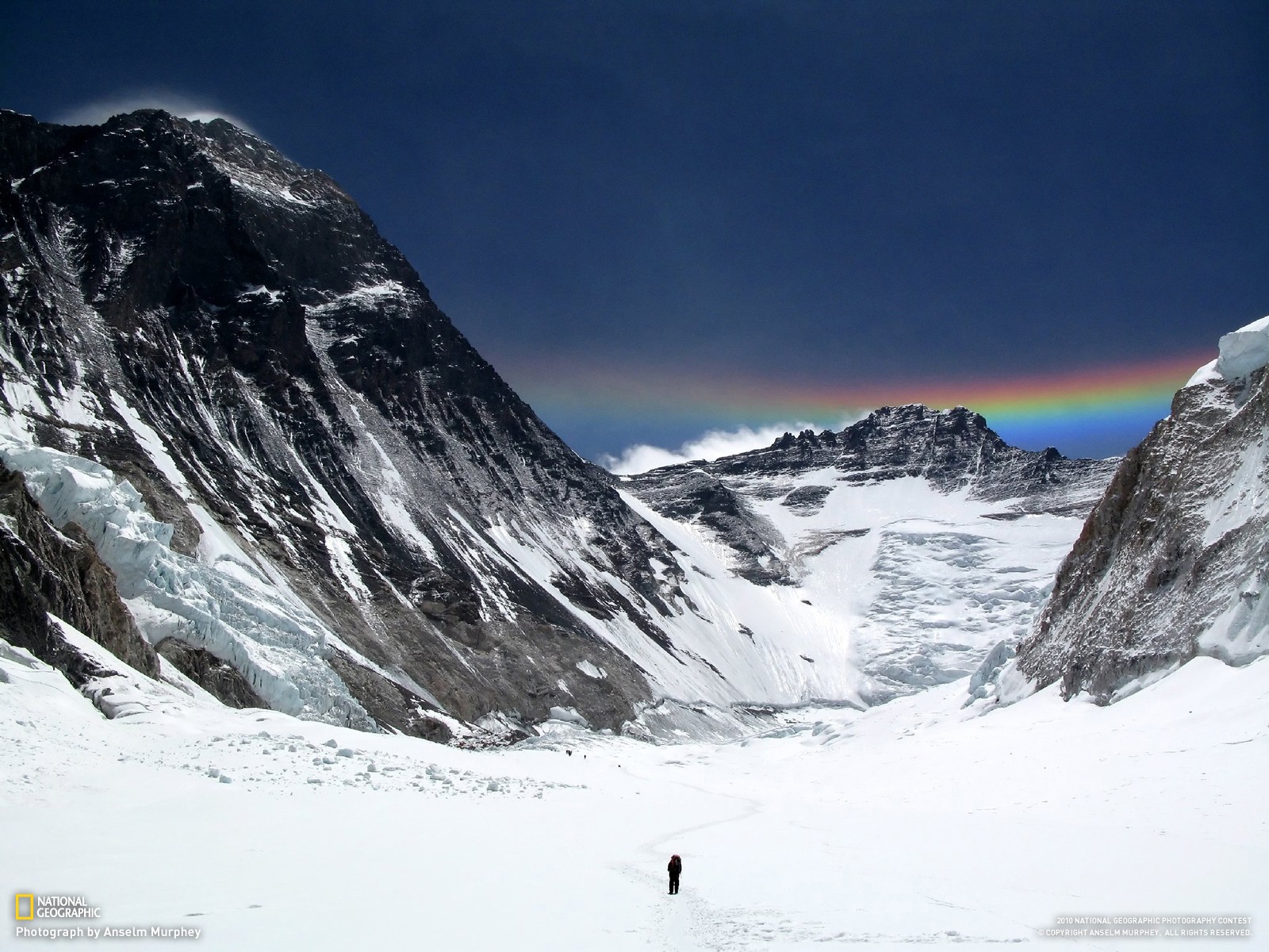 Snow Mountains Mount Everest Landscape Nature 1600x1200
