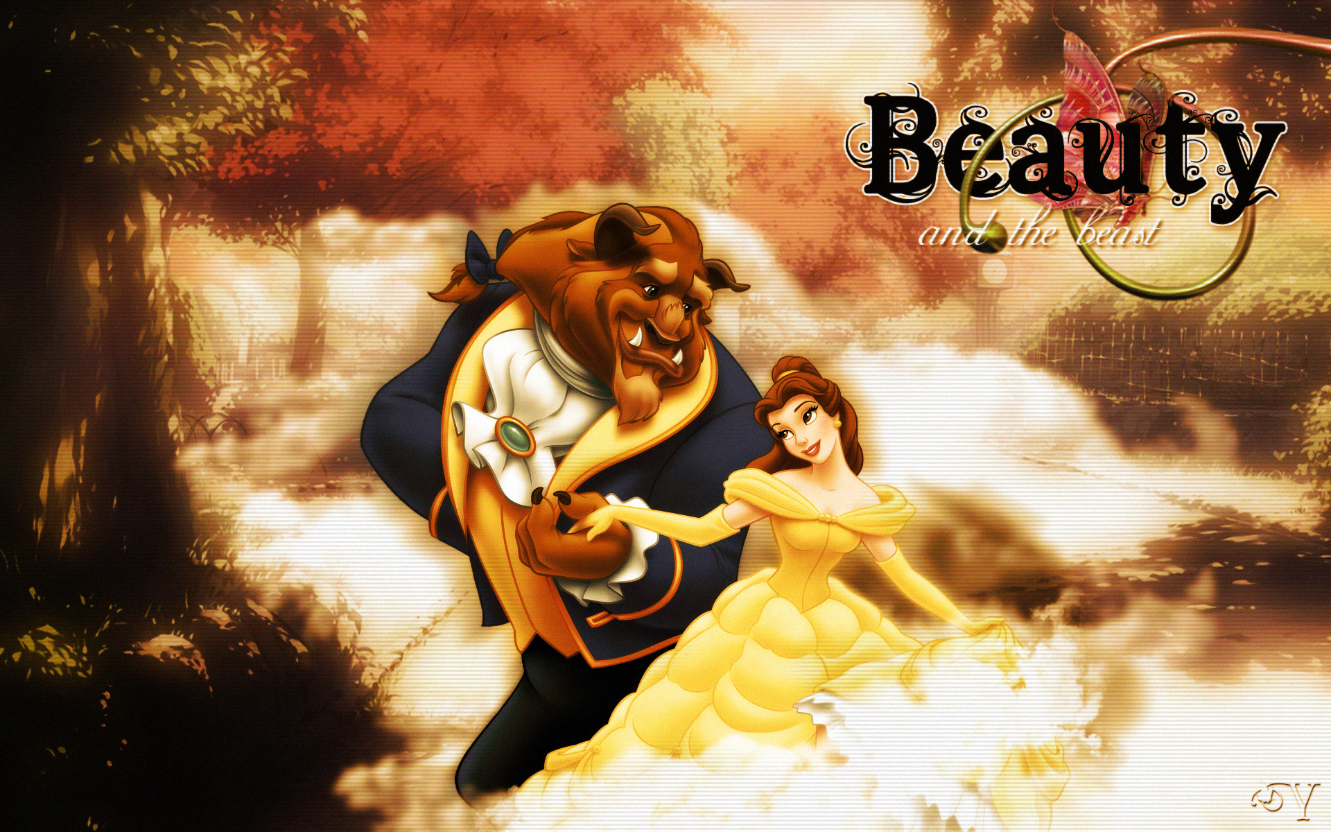Movie Beauty And The Beast 1991 1920x1200