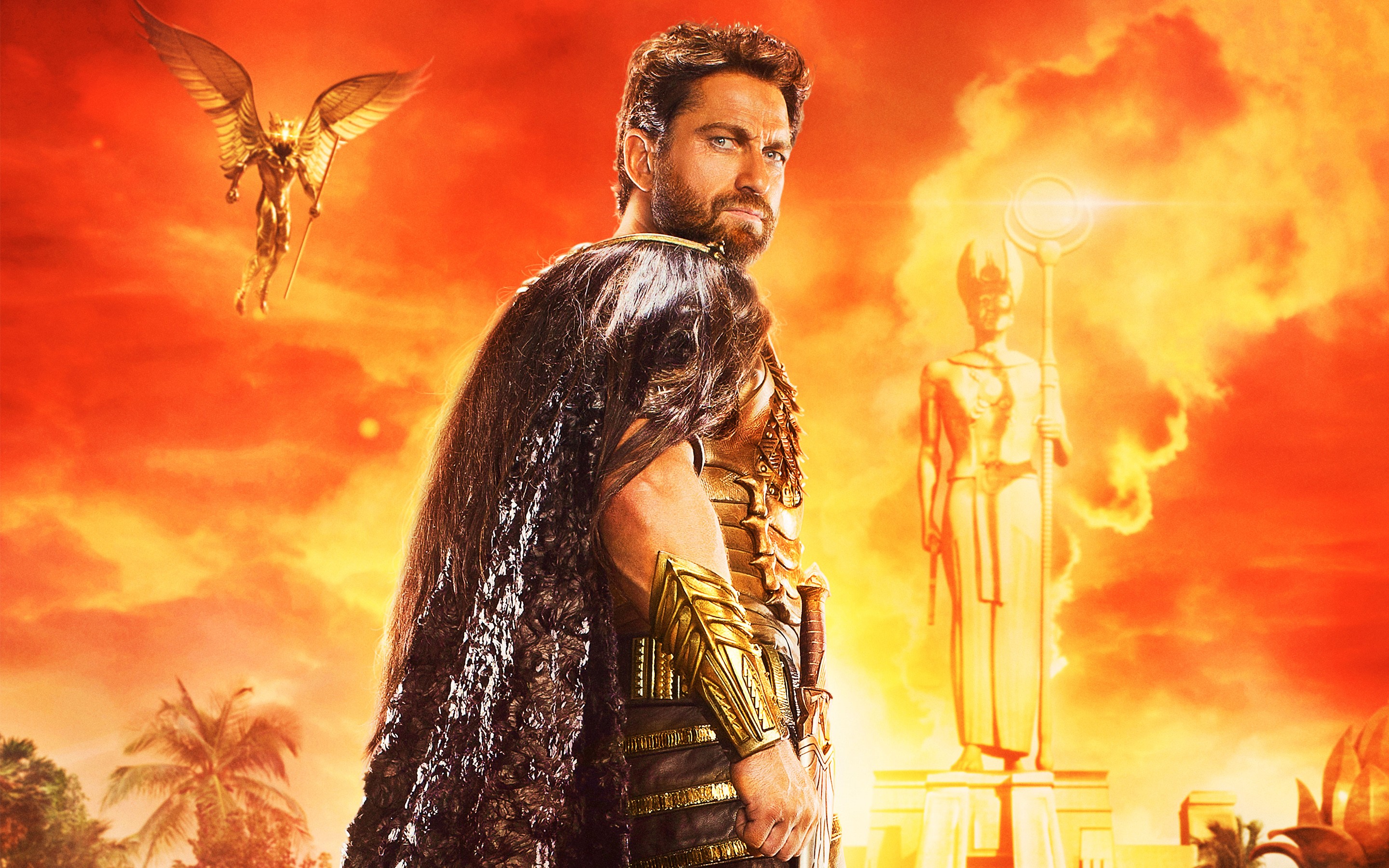 Gods Of Egypt Movies Fantasy Men 2880x1800