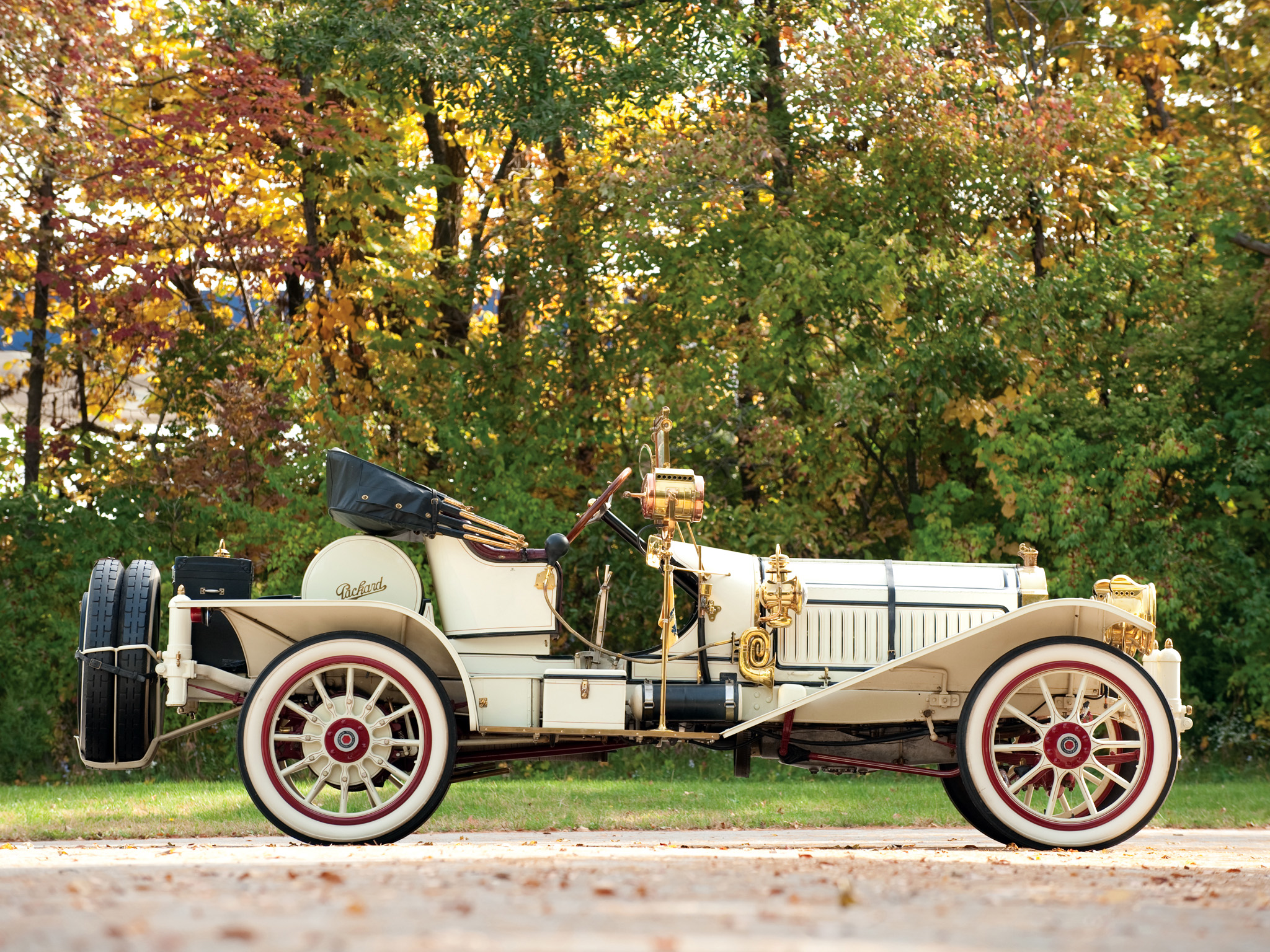 1912 Packard Six Runabout Vintage Car Luxury Car 2048x1536