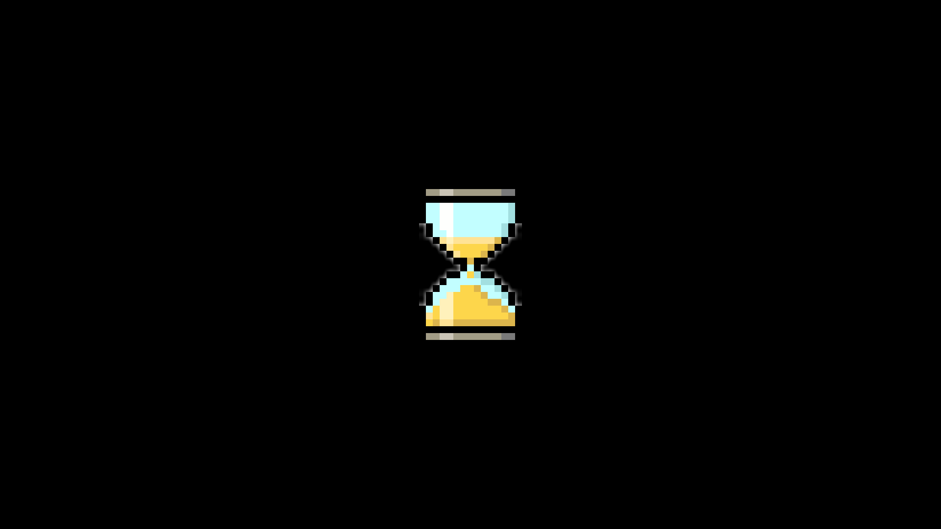 Pixel Art Pixels Time Hourglasses Minimalism 1920x1080
