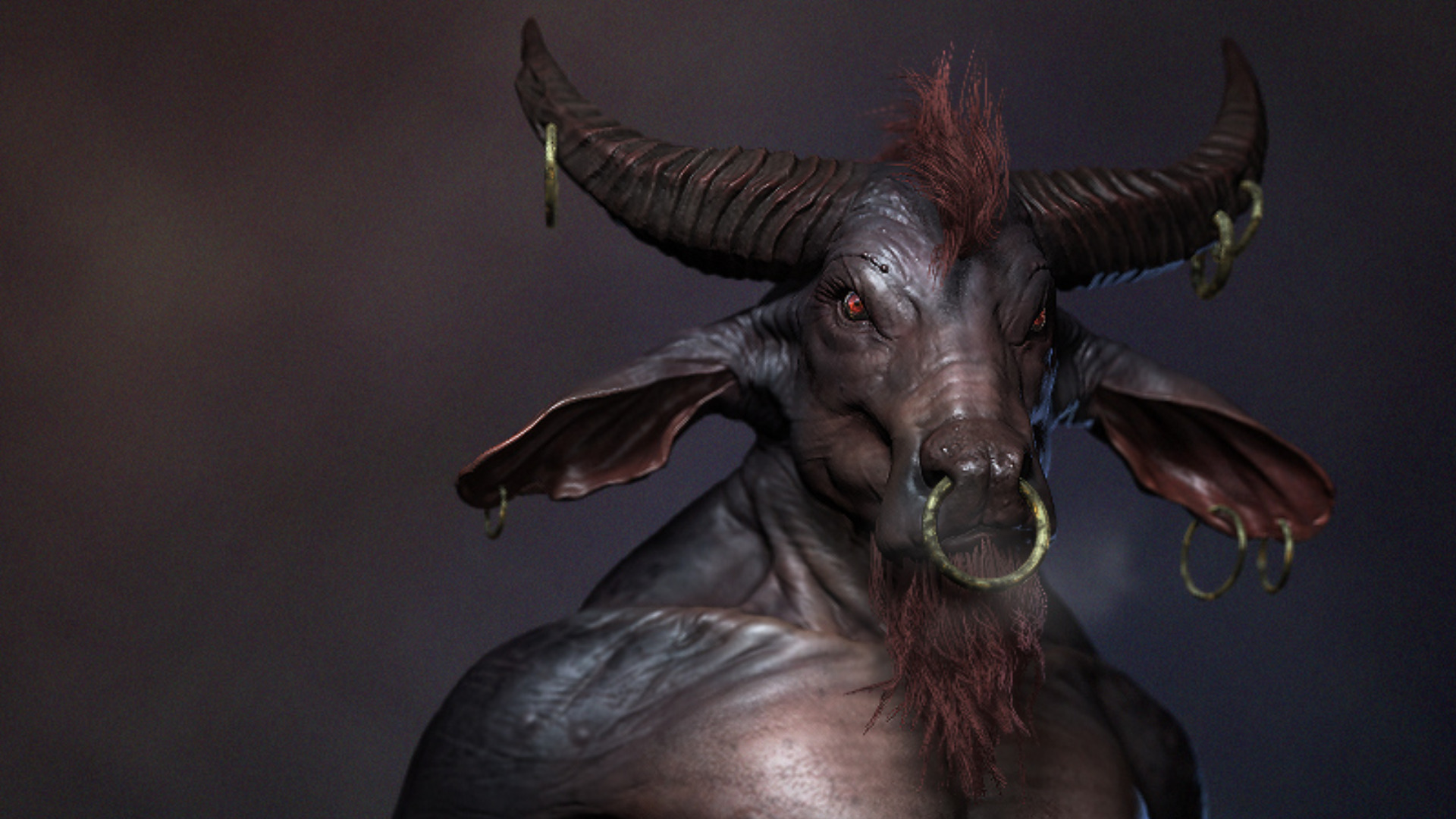 Fantasy Minotaur 1920x1080