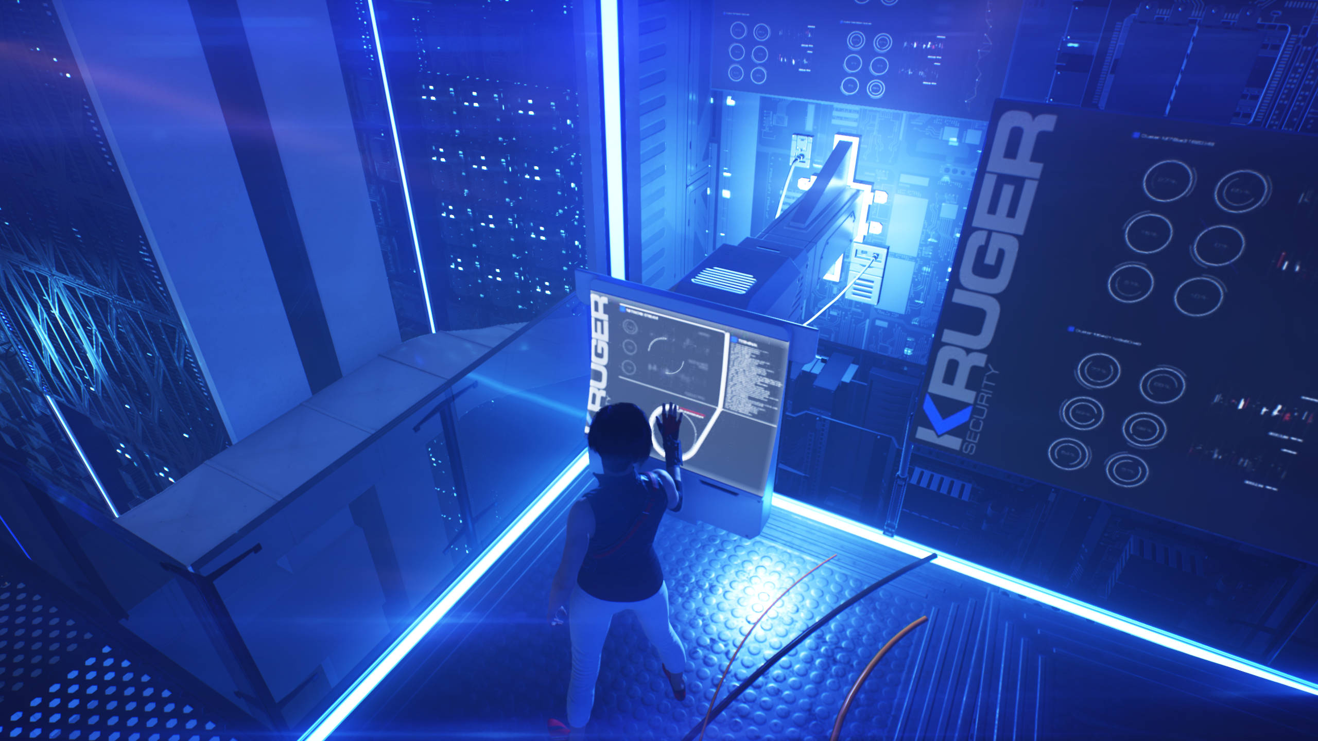 Faith Connors Mirrors Edge Catalyst Video Games Screen Shot 2560x1440