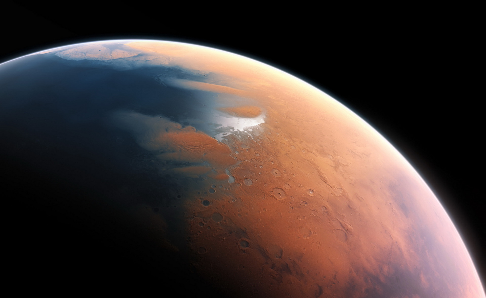 Mars Planet Planetscape 1920x1178