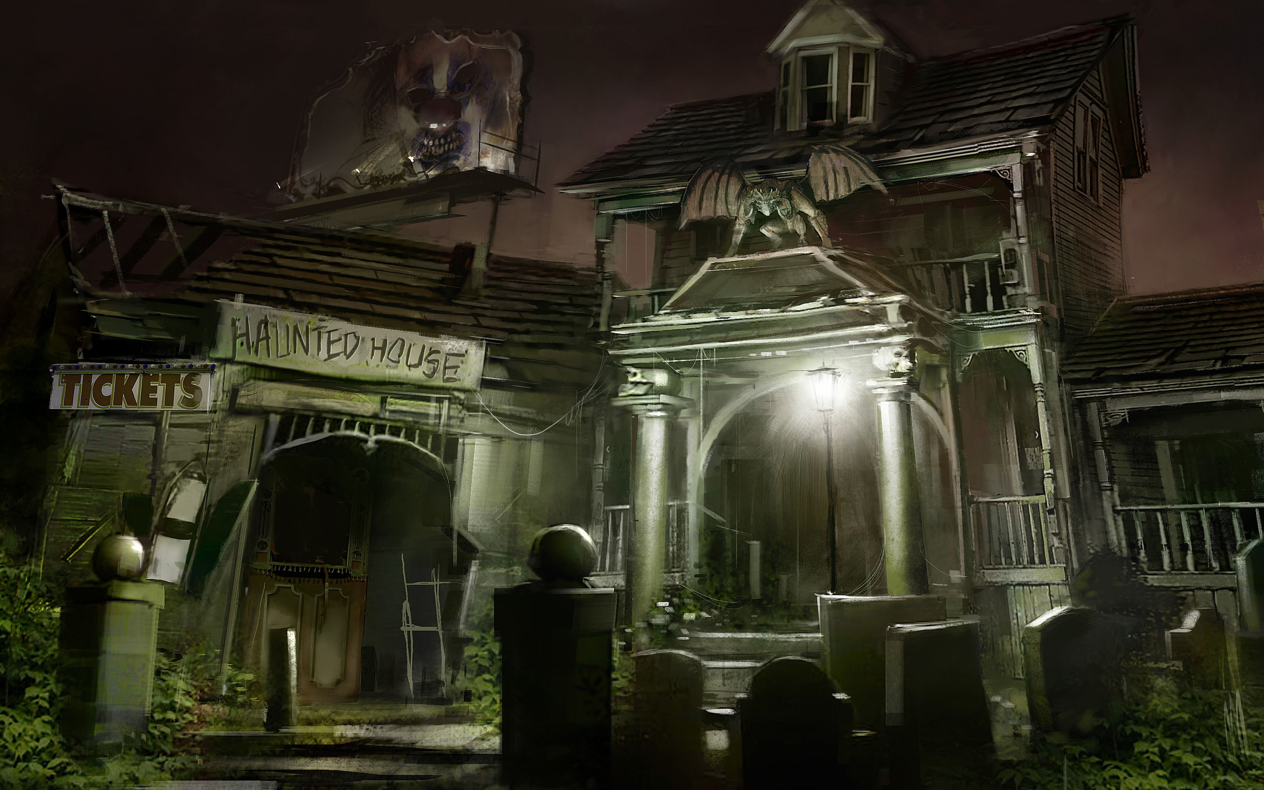 Haunted House 2560x1600