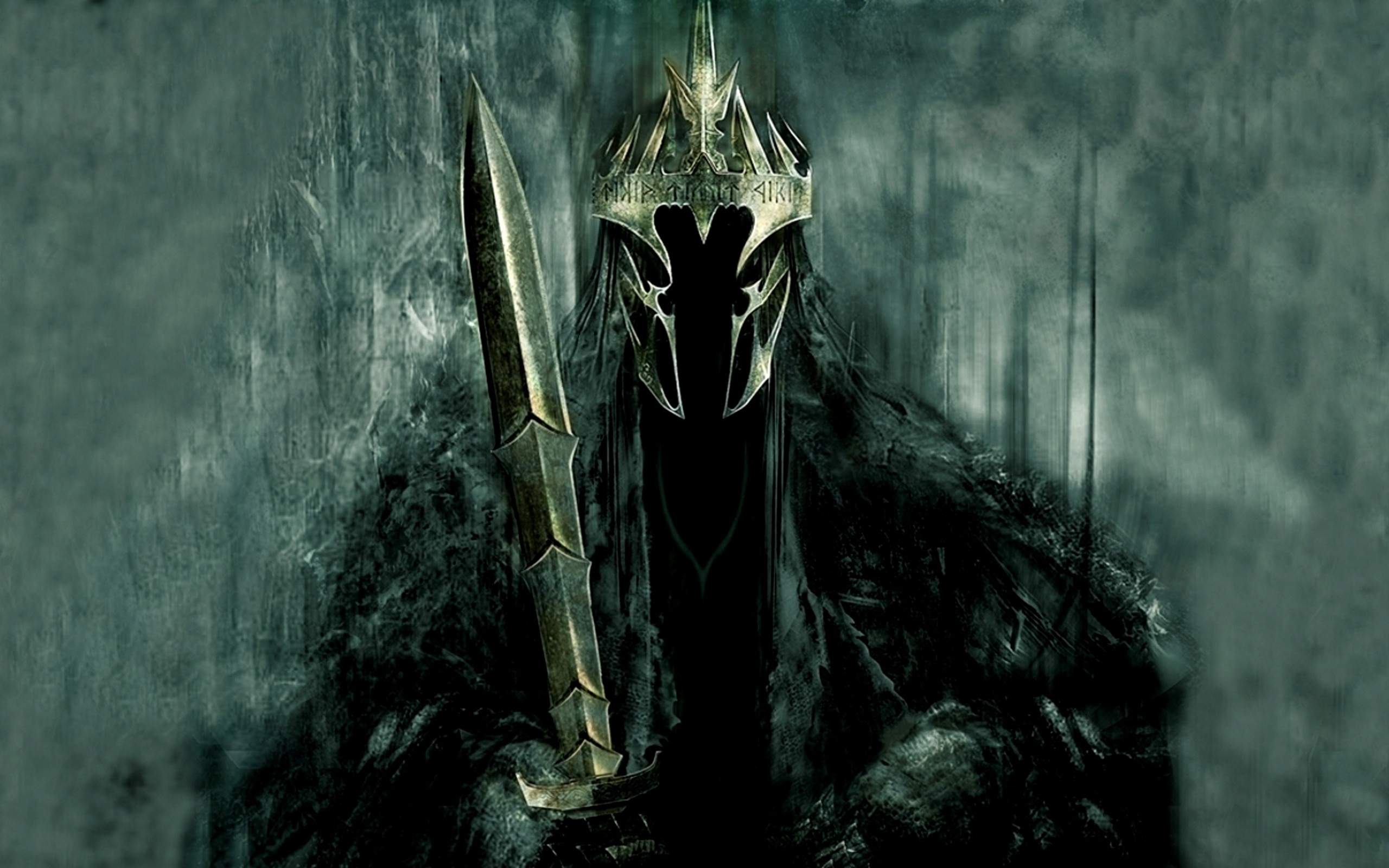 Witchking Of Angmar The Lord Of The Rings Fantasy Art Dark Fantasy Frontal View 2560x1600