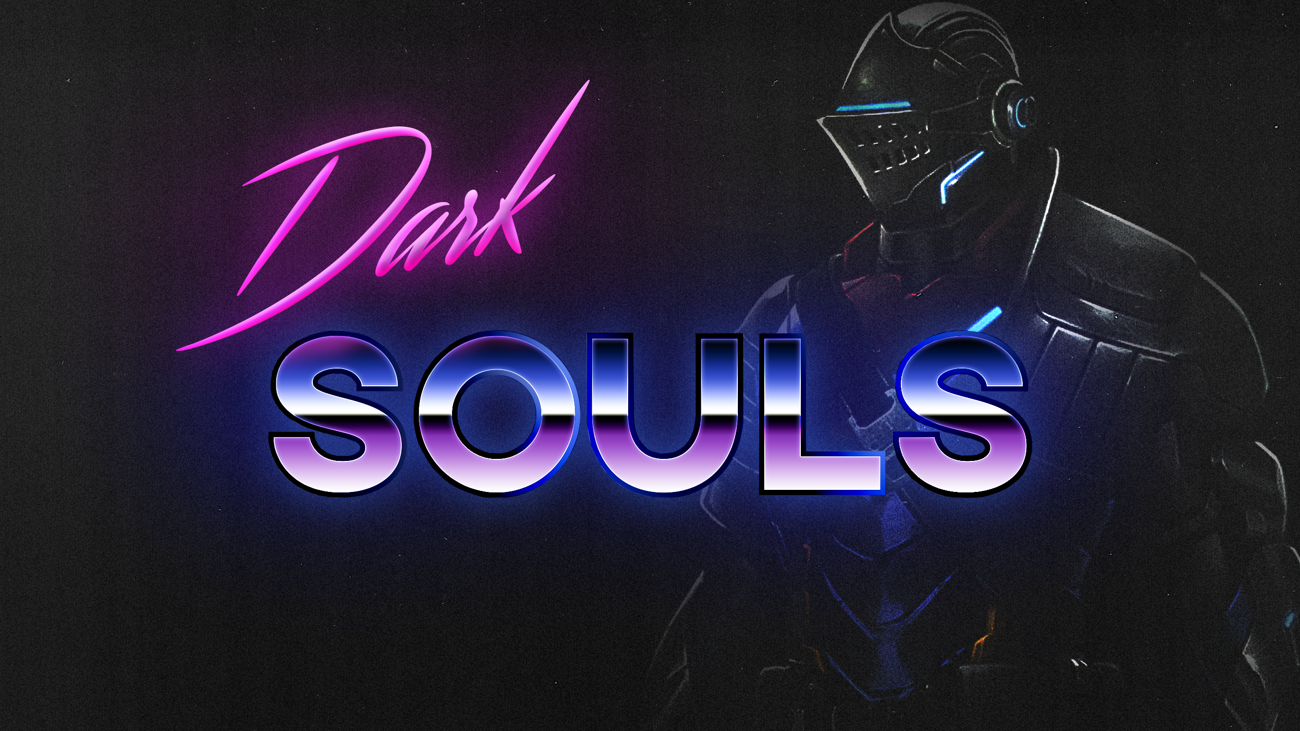 Digital Art Artwork Dark Souls Video Games Dark Souls Iii Armour Neon 2560x1440