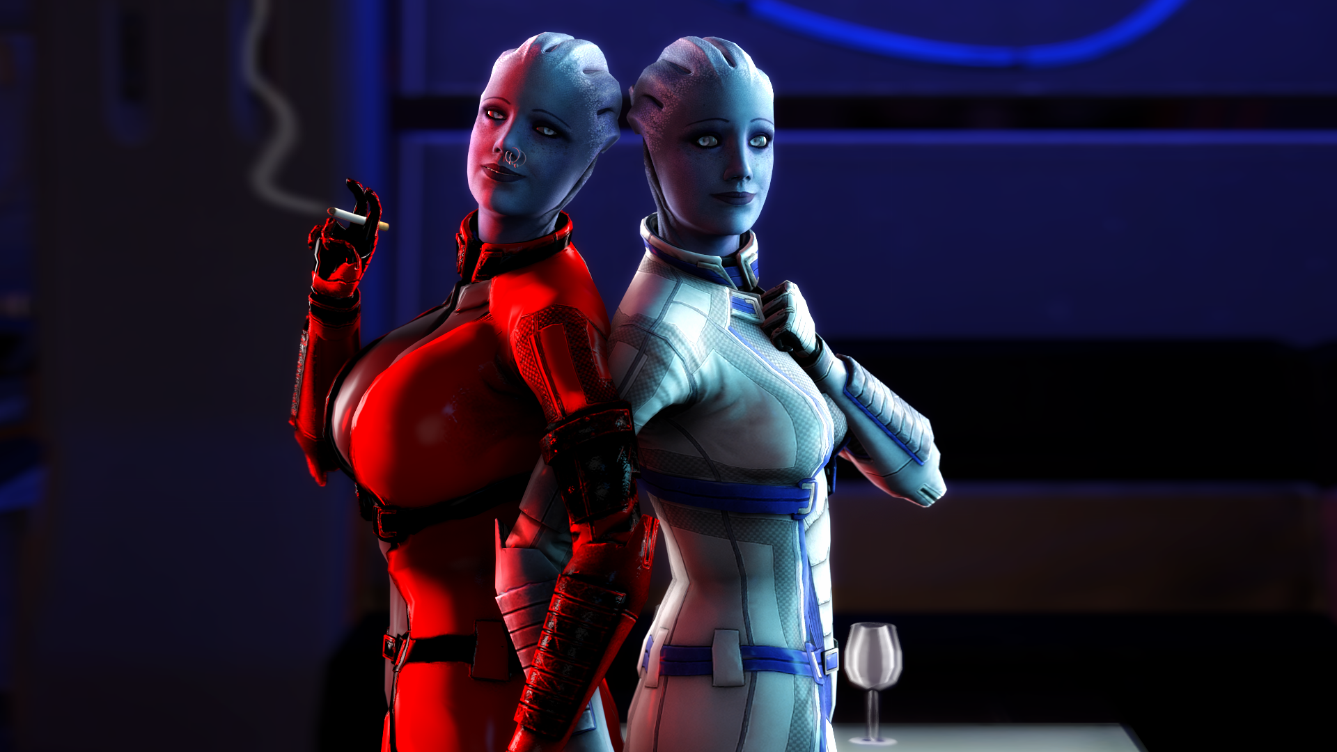 Mass Effect Liara TSoni 1920x1080