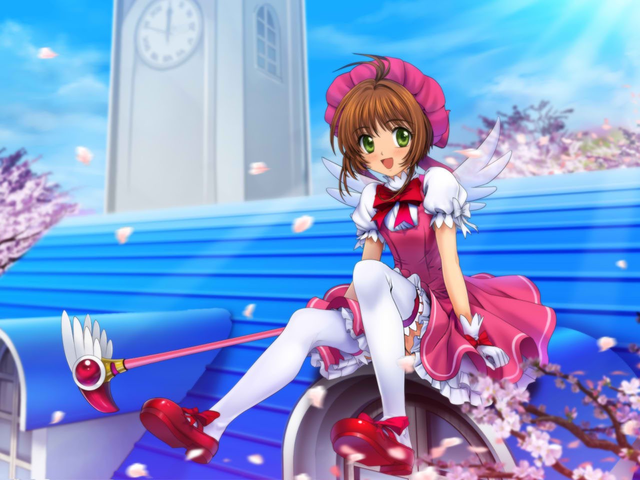 Card Captor Sakura Kinomoto Sakura Anime Girls Anime 1280x960