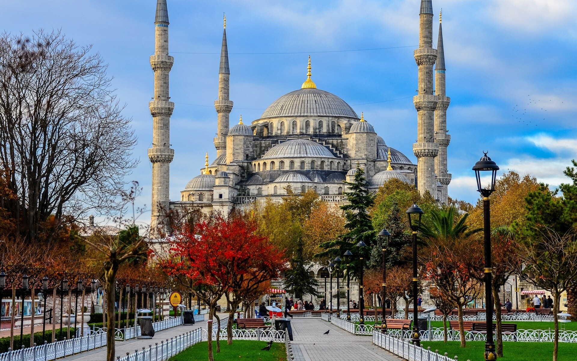 Sultan Ahmed Mosque Istanbul Turkey 1920x1200