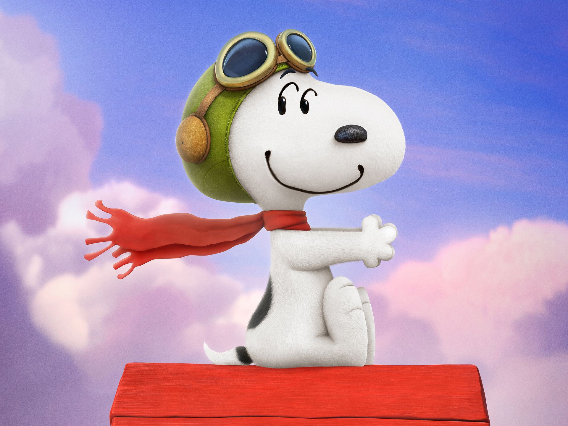 Movie Snoopy Red Baron Scarf The Peanuts Movie 1920x1440