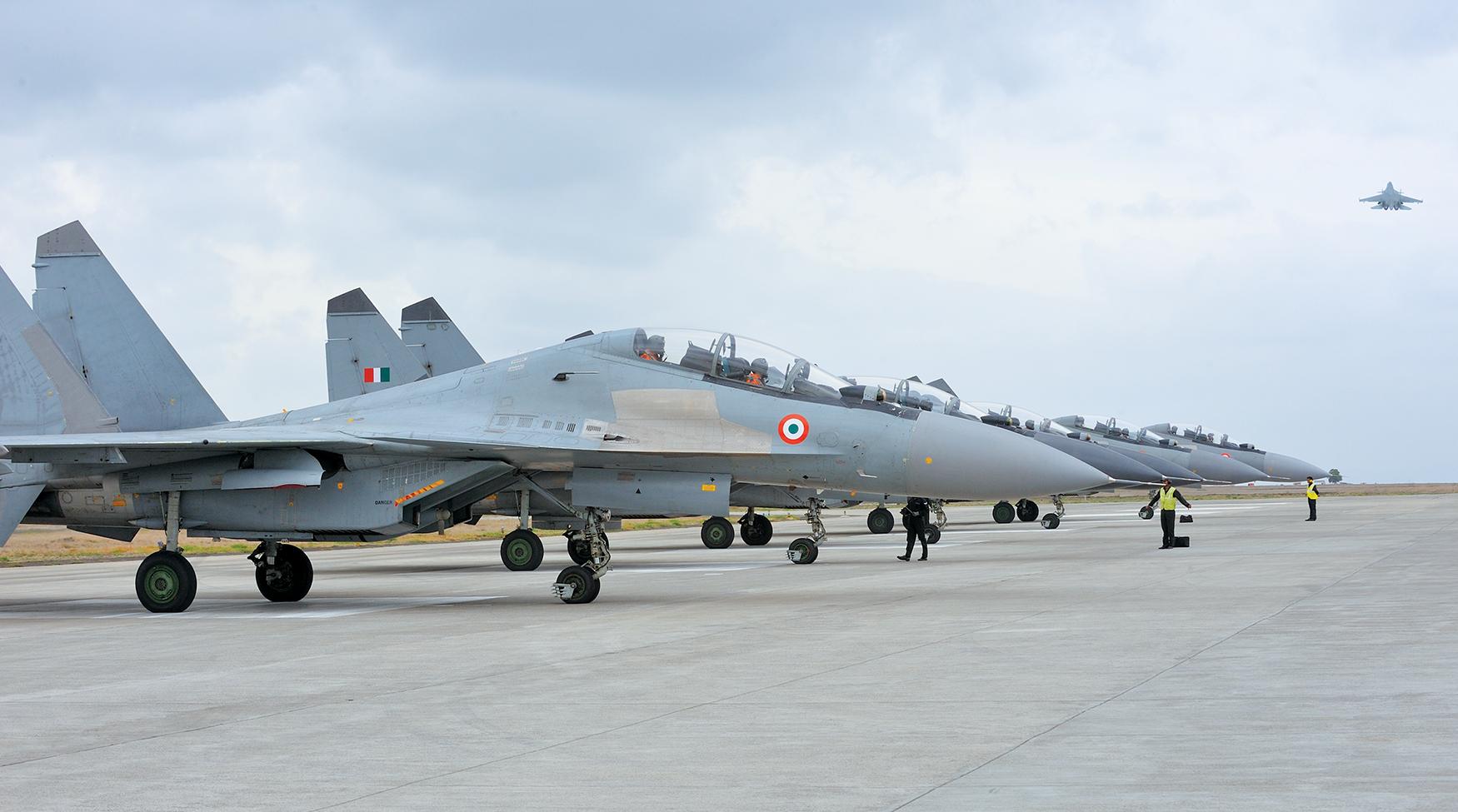 Indian Air Force Sukhoi Su 30MKi Aircraft 1750x975