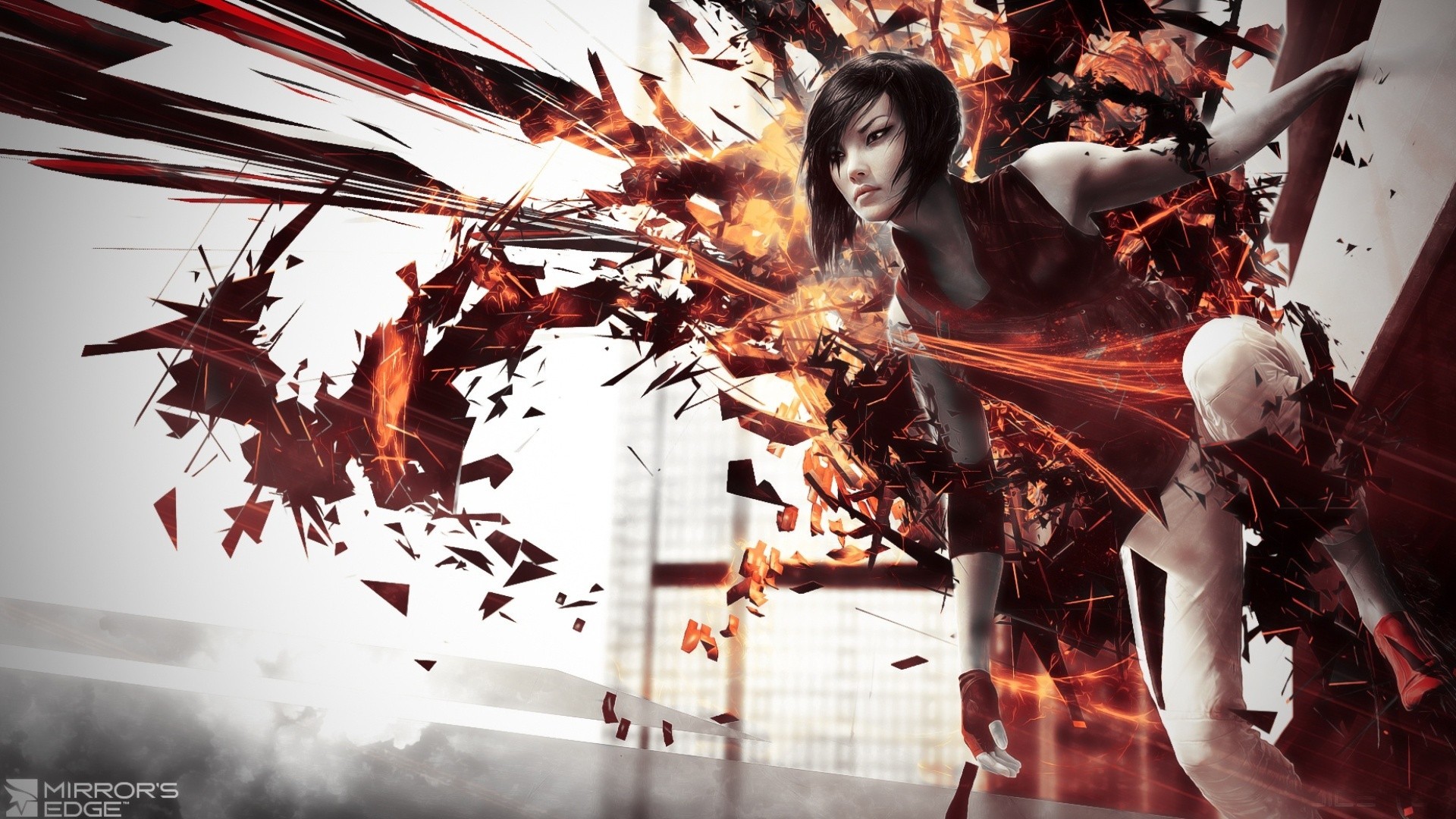 Video Games Mirrors Edge Digital Art Faith Connors Mirrors Edge Catalyst 1920x1080