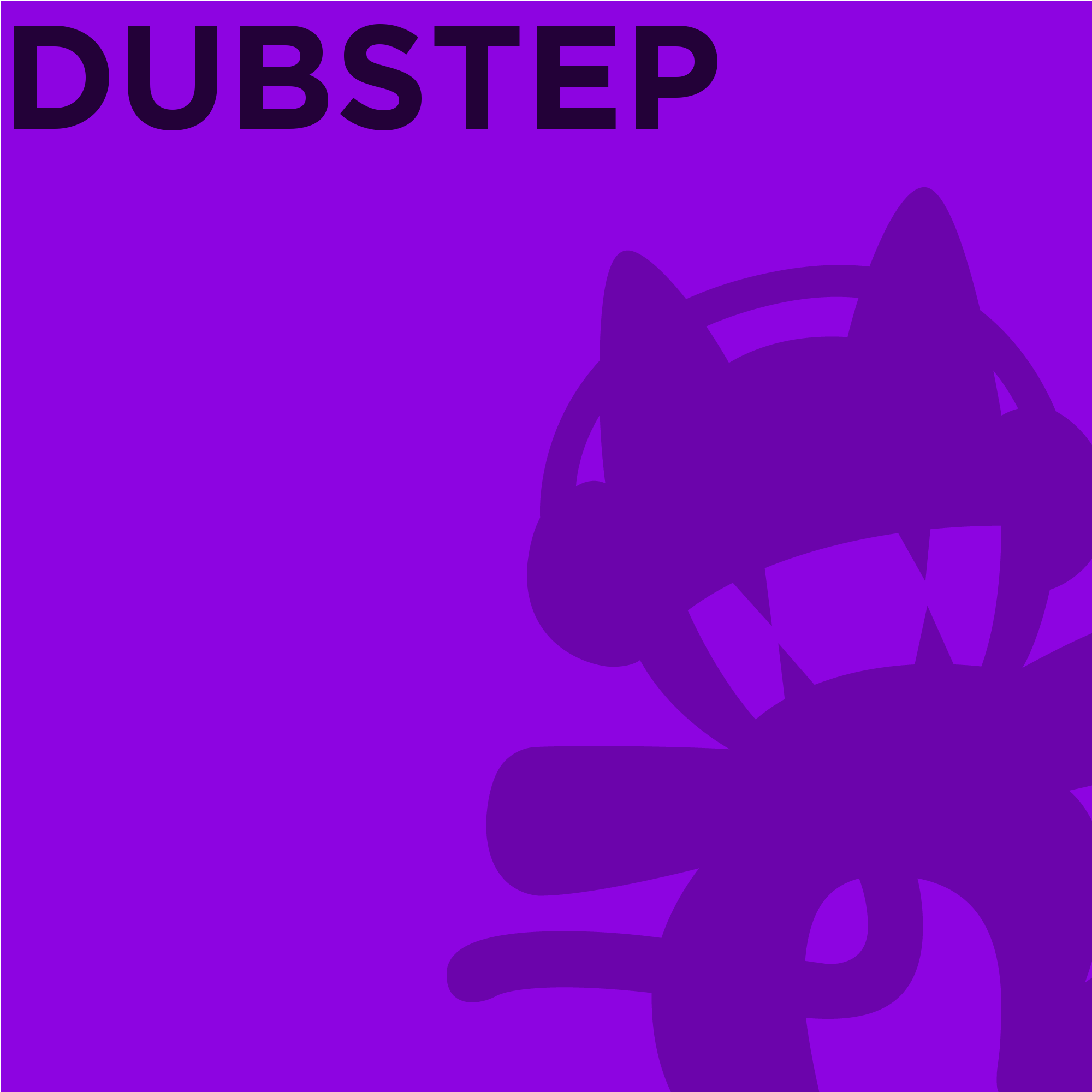 Monstercat EDM Simple Background Dubstep 2000x2000