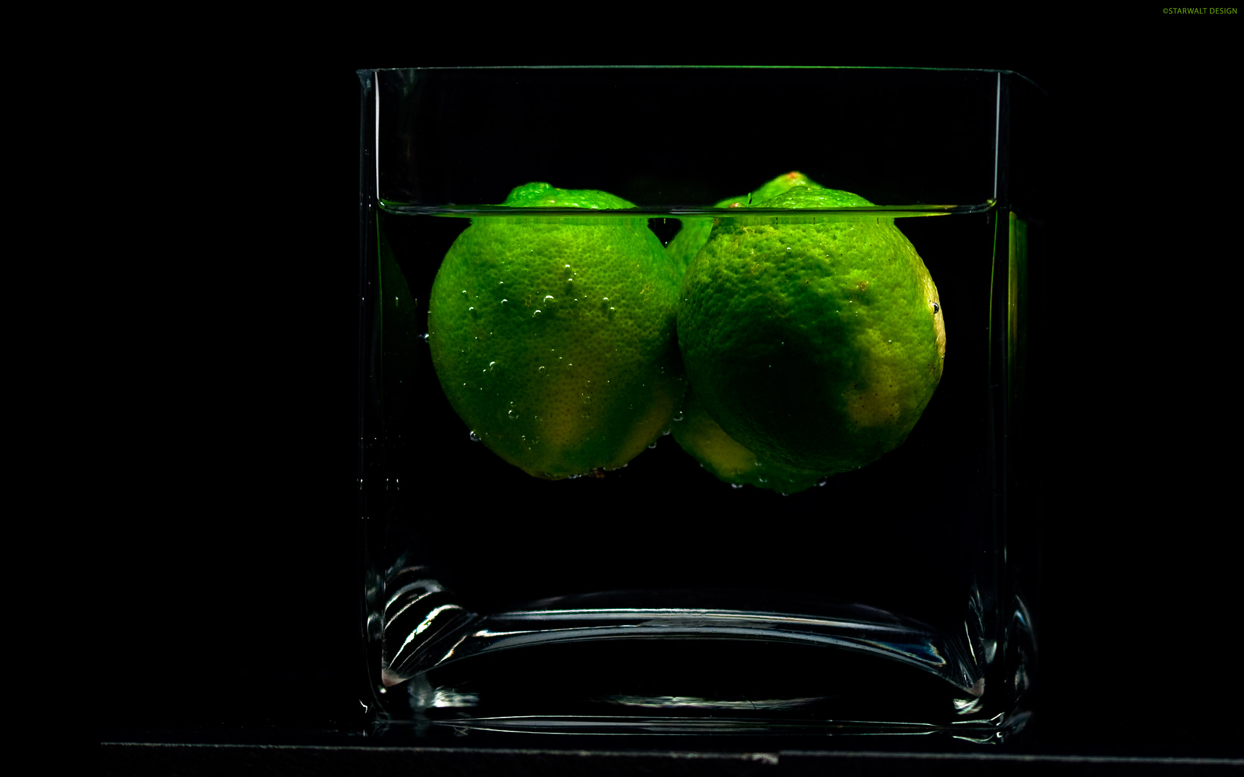 Limes Drinking Glass Lime Drink 2560x1600