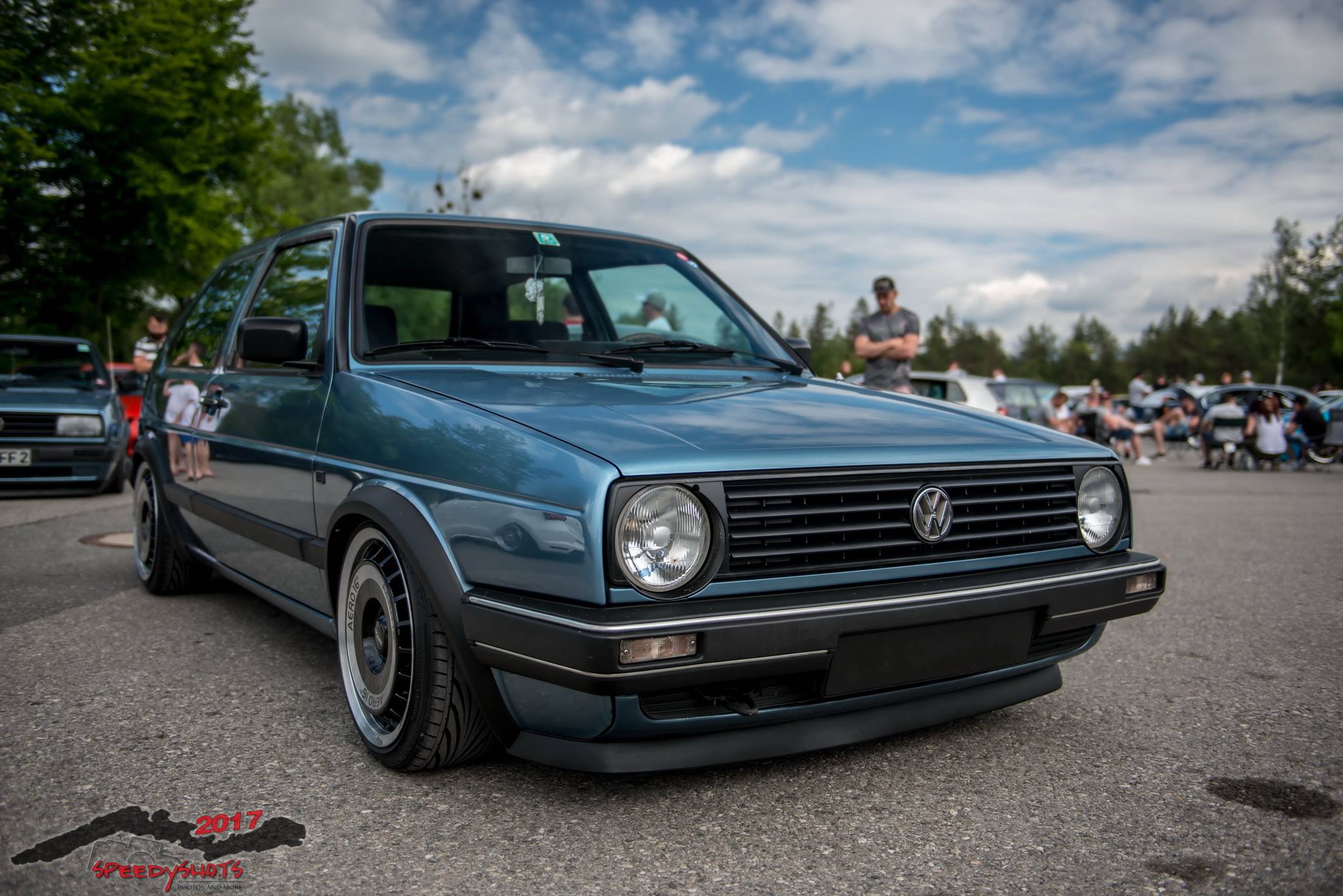 Tuning Volkswagen Car Car Meets Volkswagen Golf Mk2 Volkswagen Golf 2048x1367